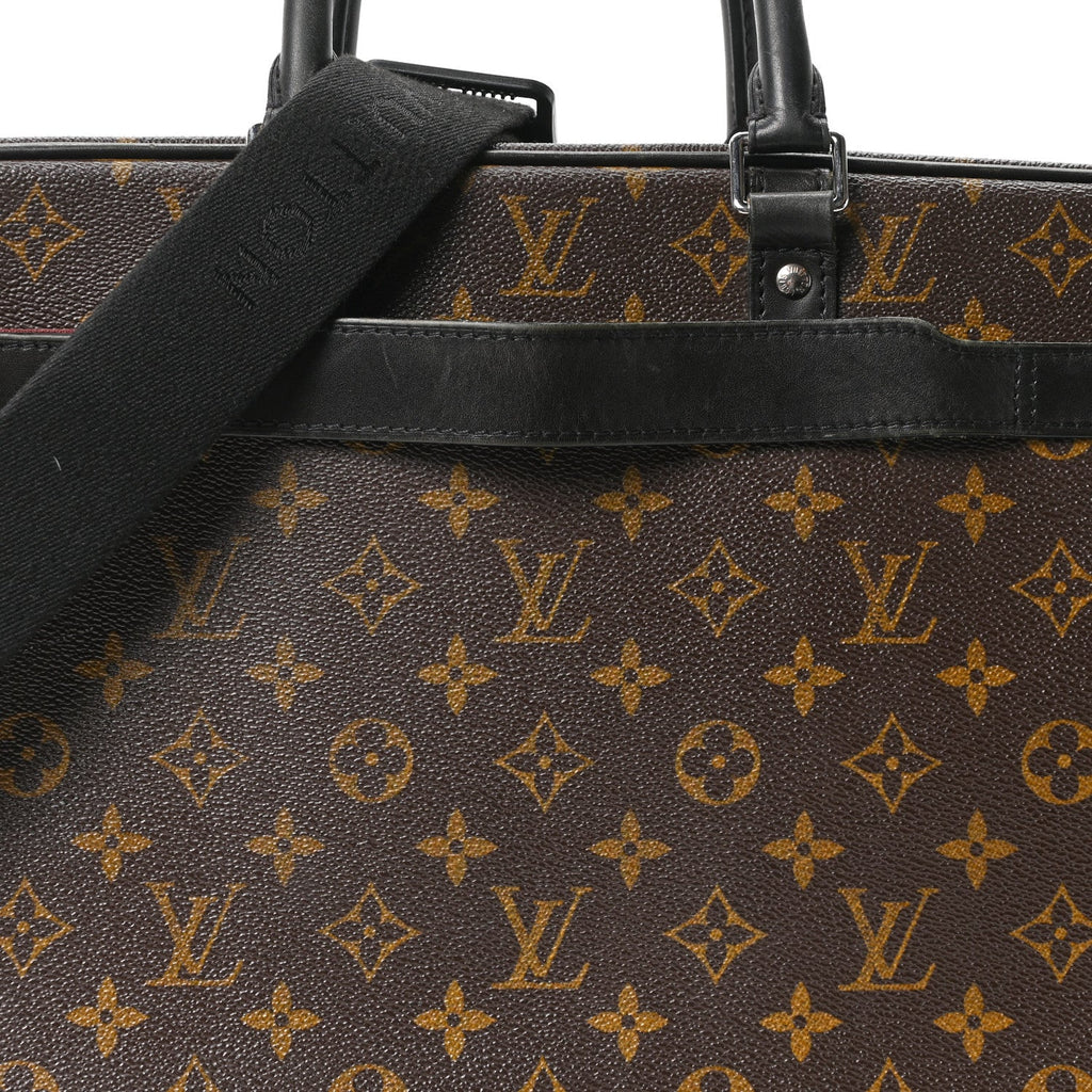MONOGRAM MACASSAR PORTE-DOCUMENTS VOYAGE GM