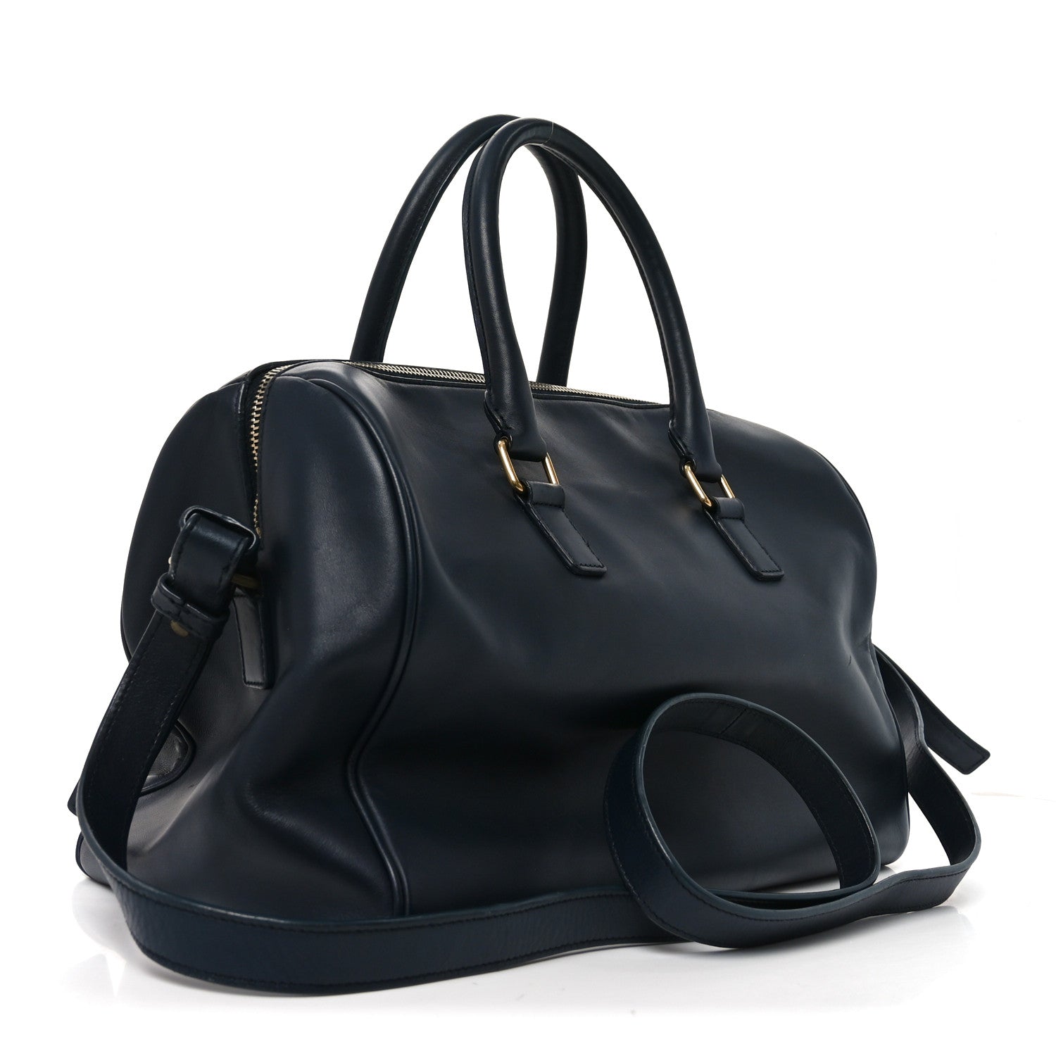 Calfskin Classic Duffle 6 Marine