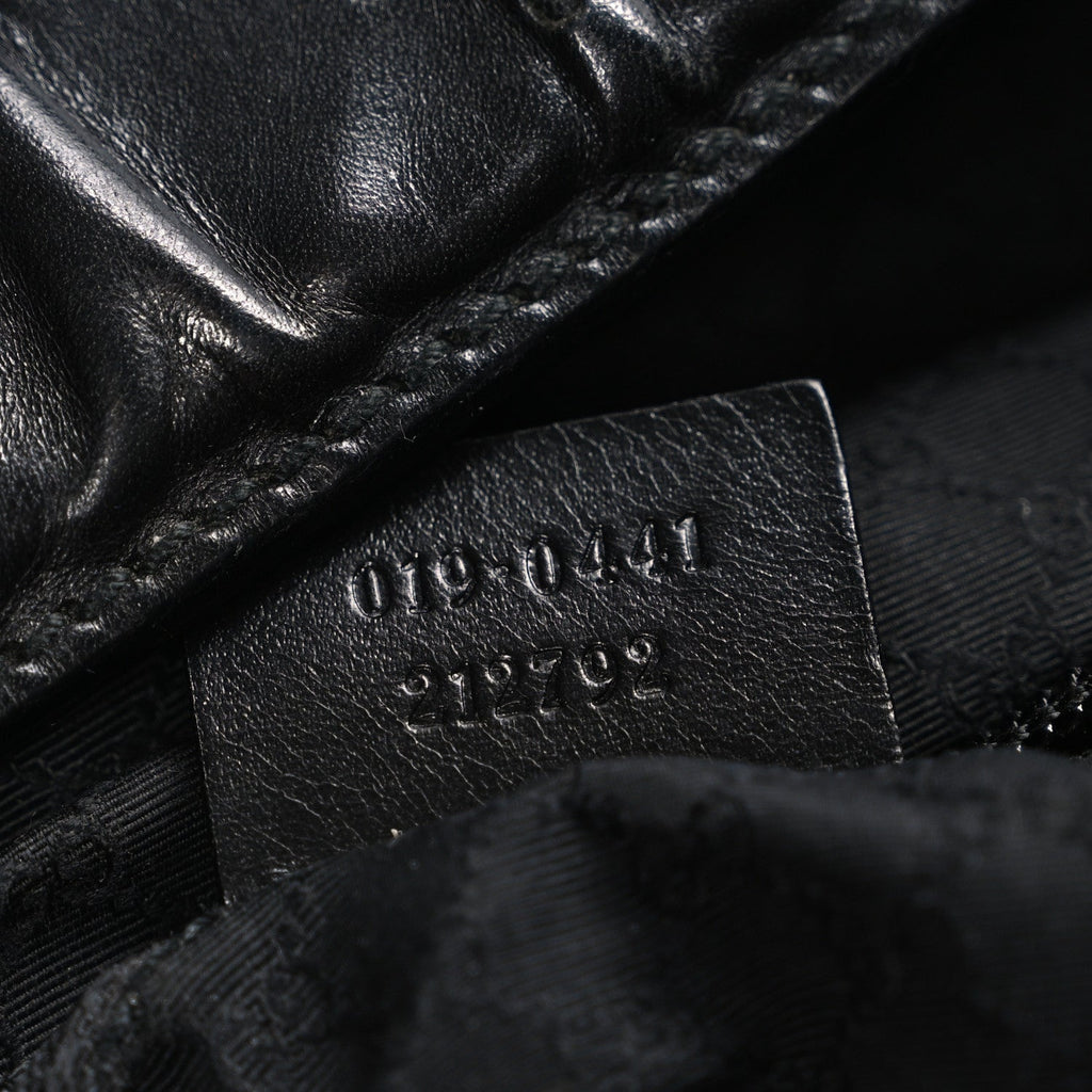 CALFSKIN CANVAS DOUBLE ZIP LARGE TRAVEL BAG BLACK