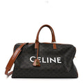 TRIOMPHE CANVAS LARGE VOYAGE DUFFLE TAN