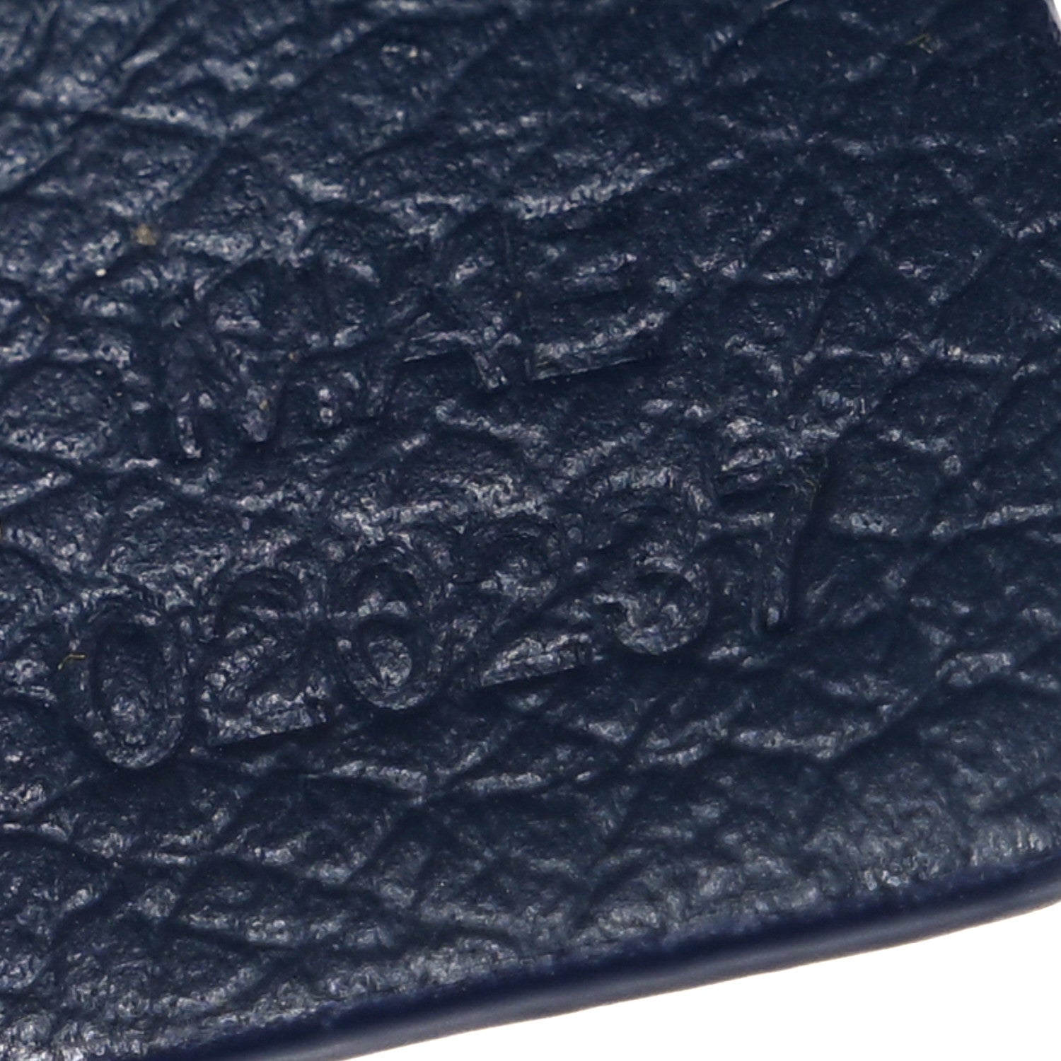 GOYARDINE VENDOME TOILETRY POUCH NAVY