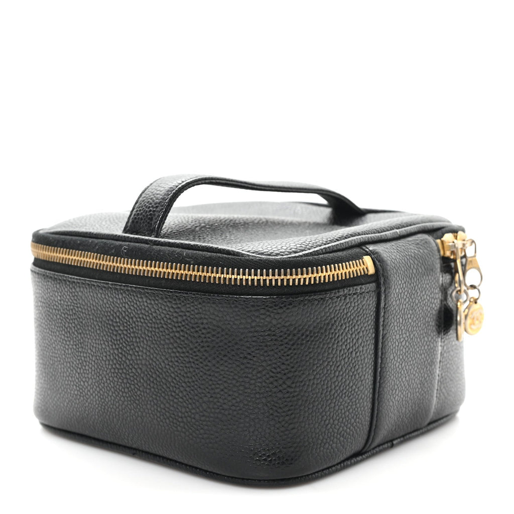 CAVIAR CC VANITY COSMETIC CASE BLACK