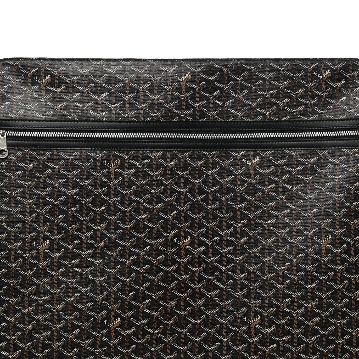 GOYARDINE TROLLEY ROLLING SUITCASE MM BLACK