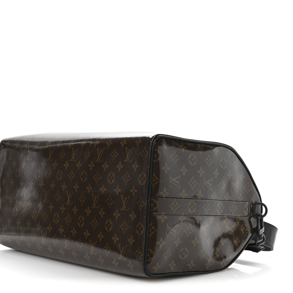 MONOGRAM GLAZE KEEPALL BANDOULIERE 50