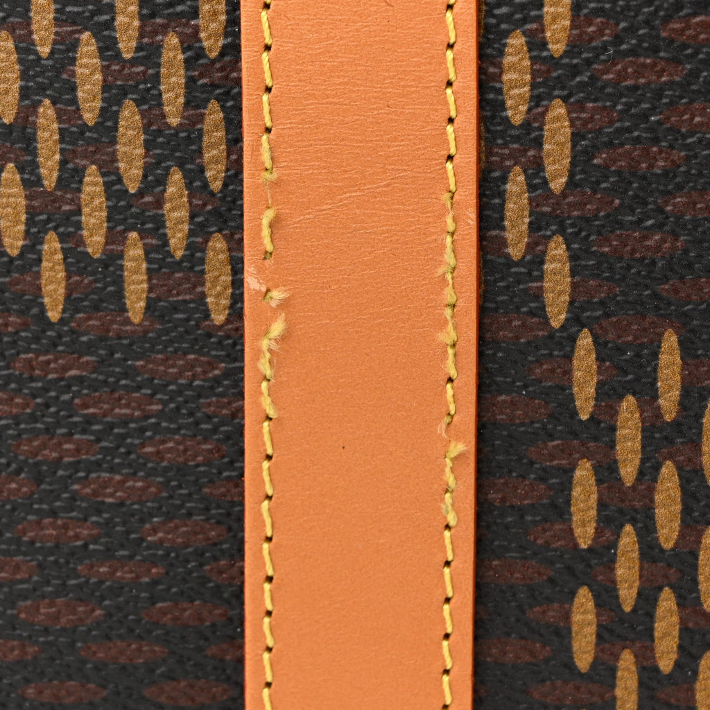 x Nigo Giant Damier Ebene Monogram Keepall Bandouliere 50