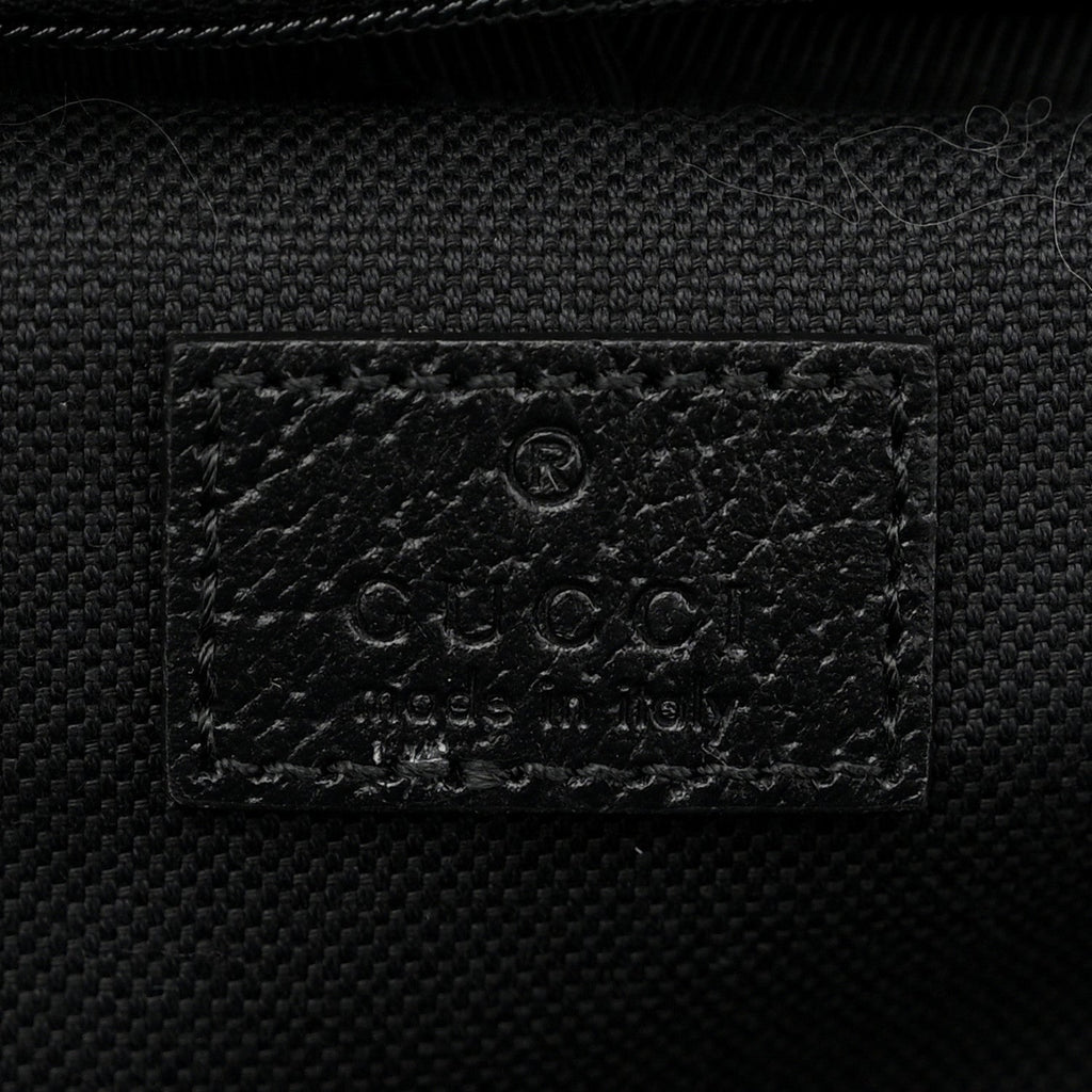 MONOGRAM JUMBO GG CANVAS TEXTURED CALFSKIN SMALL CARRY ON TROLLEY BLACK