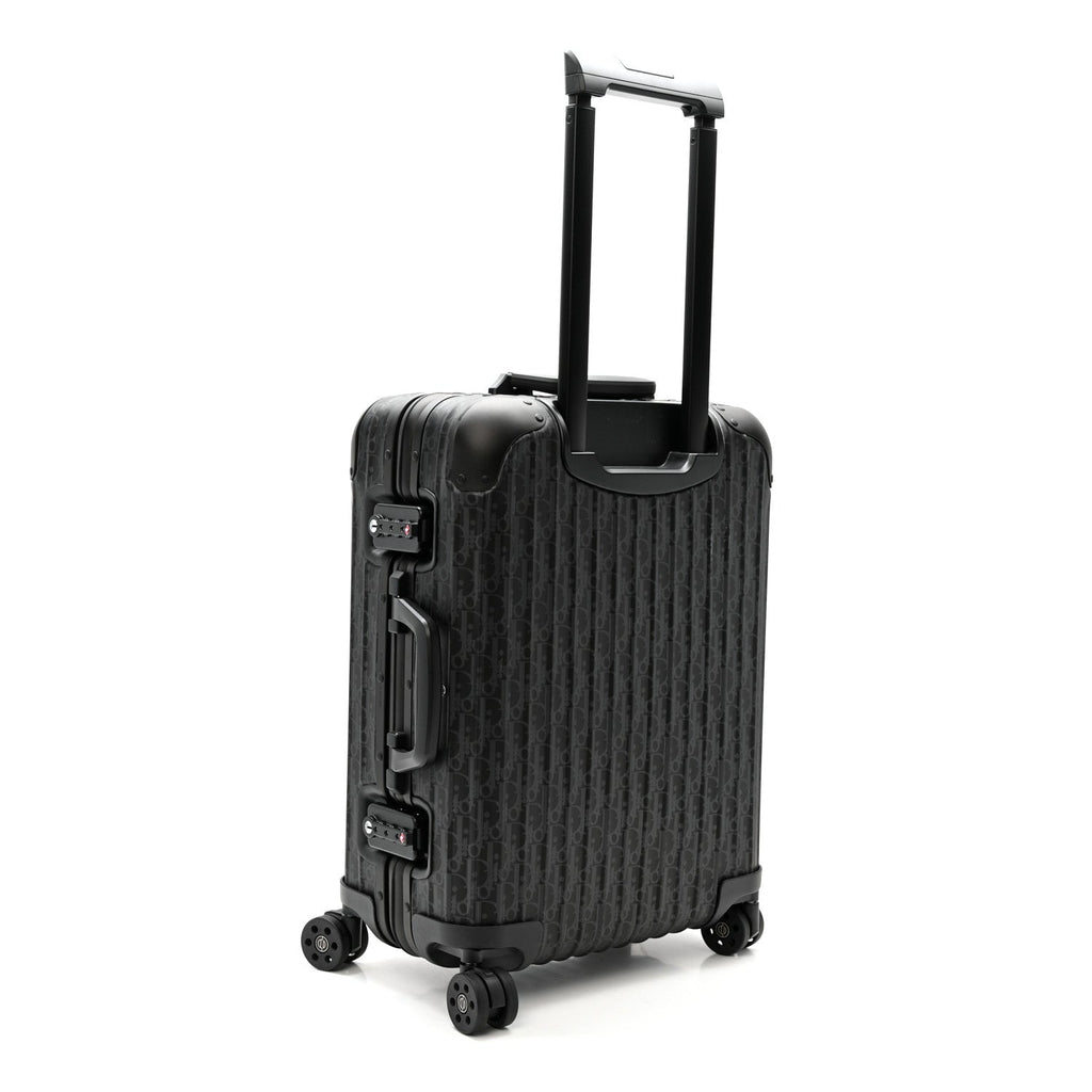 X RIMOWA Aluminum Gradient Original Cabin Luggage Black