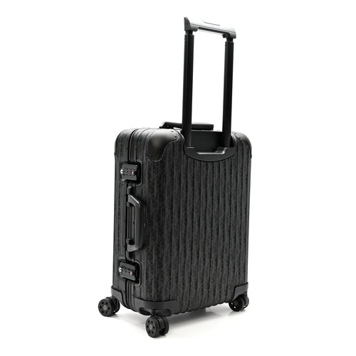 X RIMOWA Aluminum Gradient Original Cabin Luggage Black