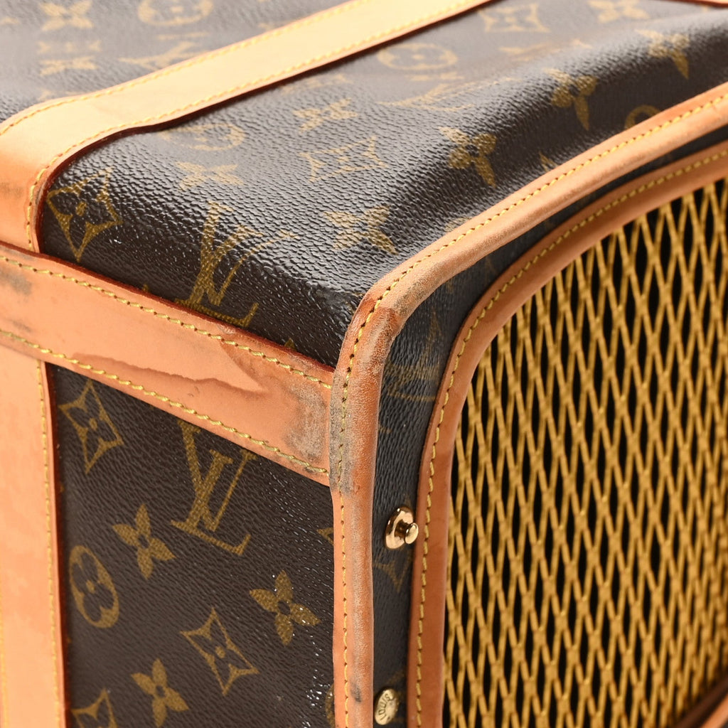 Monogram Sac Chien 40 Pet Carrier