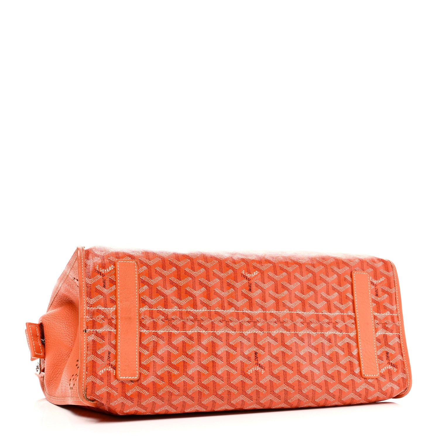 GOYARDINE SAC HARDY PET CARRIER PM ORANGE