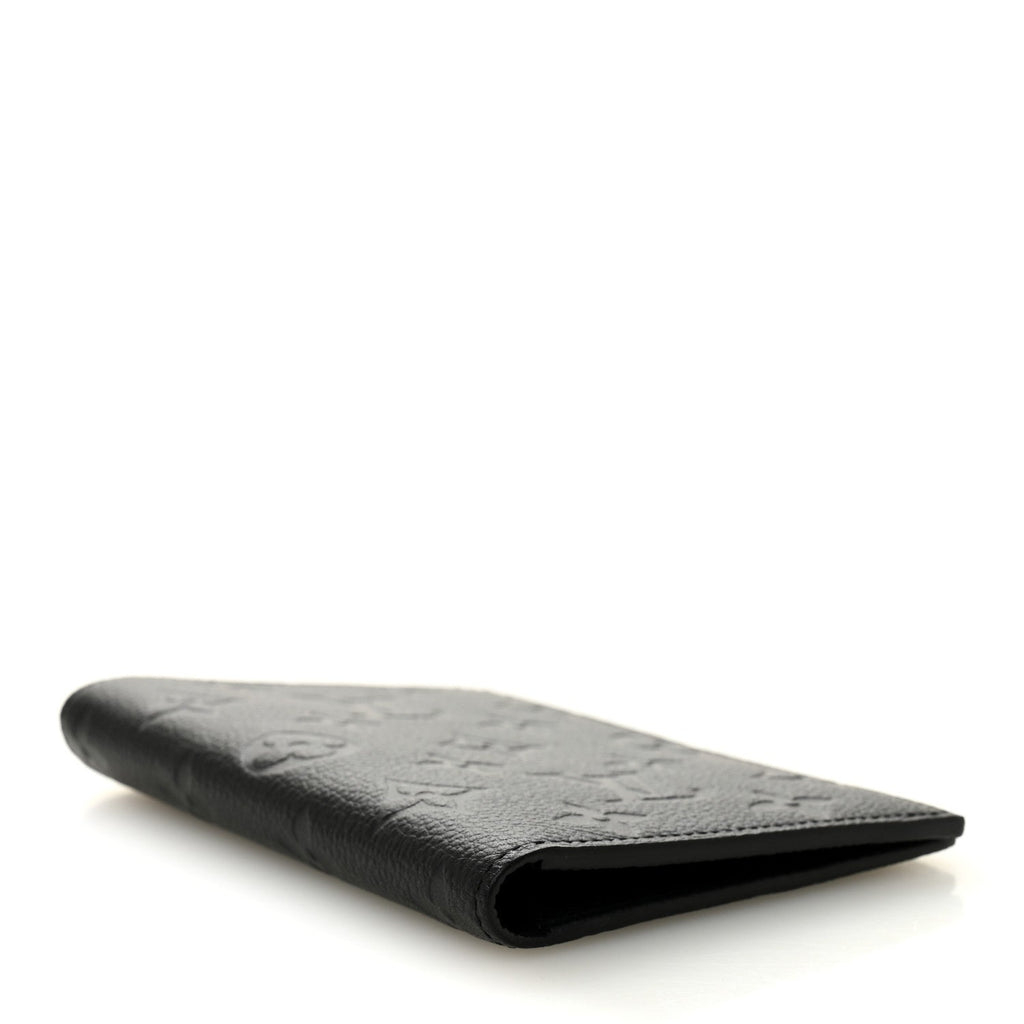 EMPREINTE MONOGRAM PASSPORT COVER BLACK