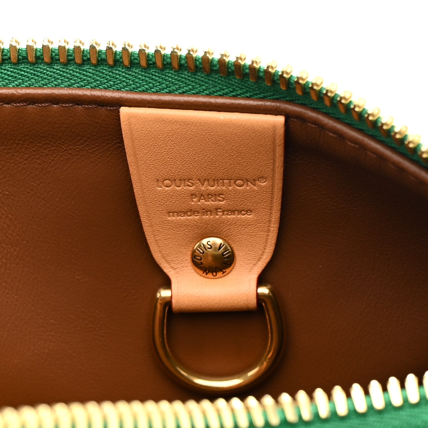 Calfskin Monogram Speedy P9 Bandouliere 30 Green