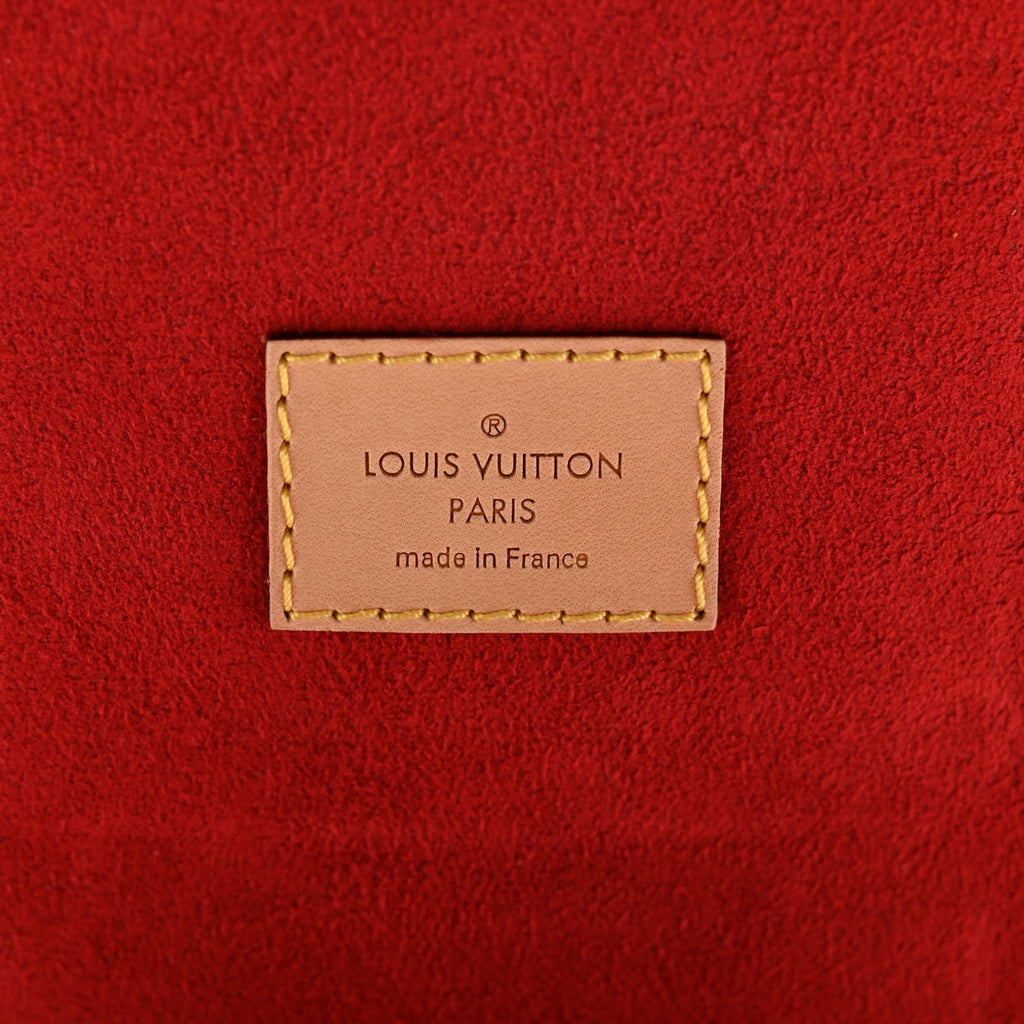 MONOGRAM JEWELRY BOX RED