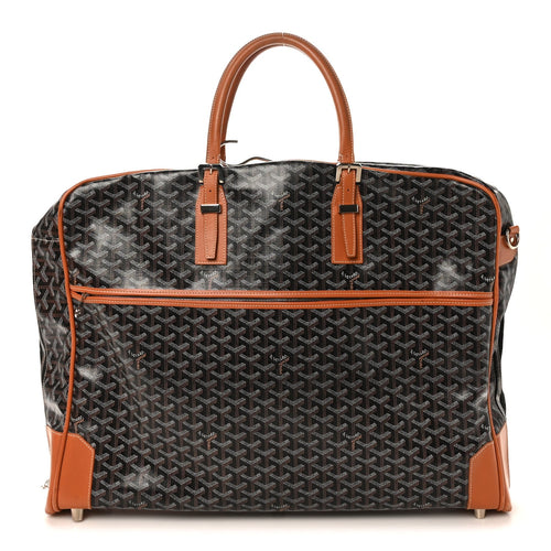 GOYARDINE PORTE-HABITS GARMENT BAG BLACK GOLD
