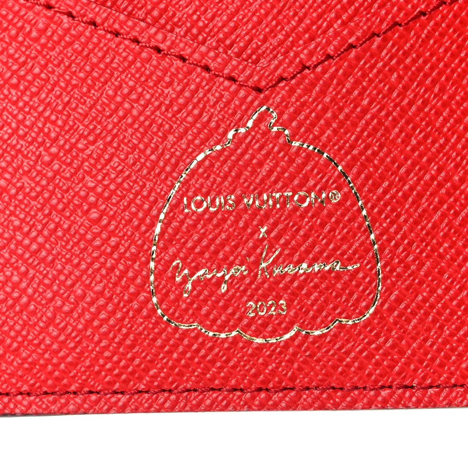LV X YK Monogram Dots Passport Cover Multicolor