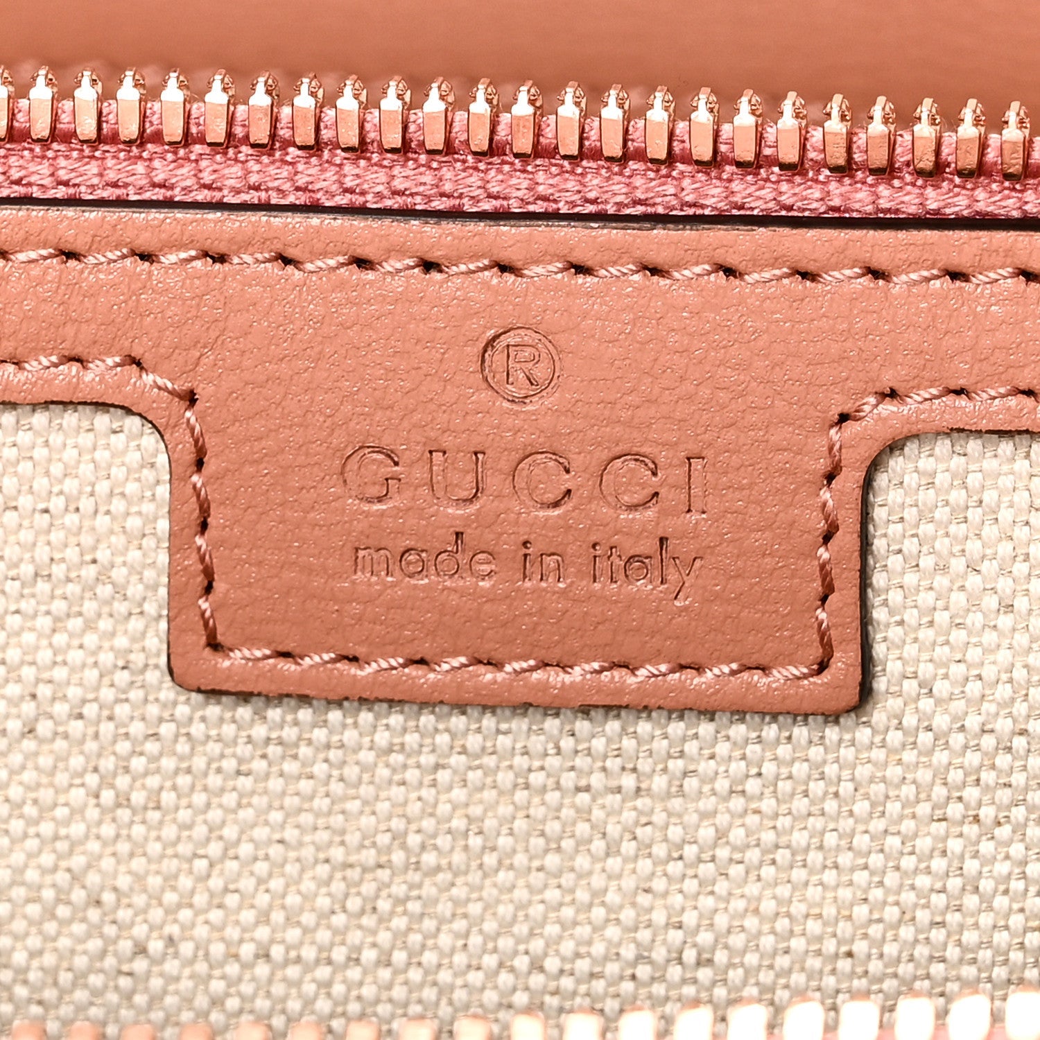 MONOGRAM AZALEA CALFSKIN SMALL RETRO INTERLOCKING G DUFFLE BAG CLOCHE ROSE PINK
