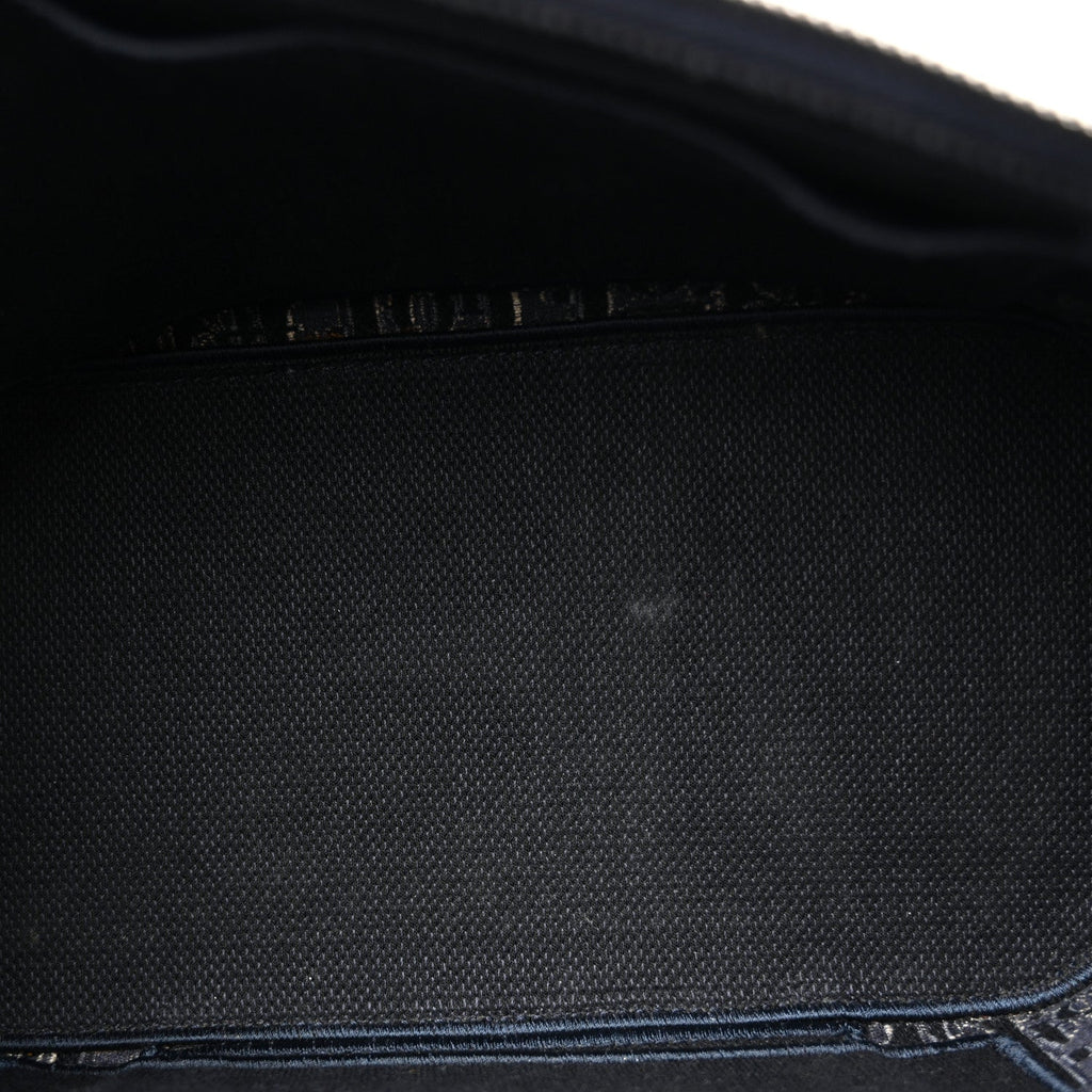 Oblique Diortravel Vanity Case Blue