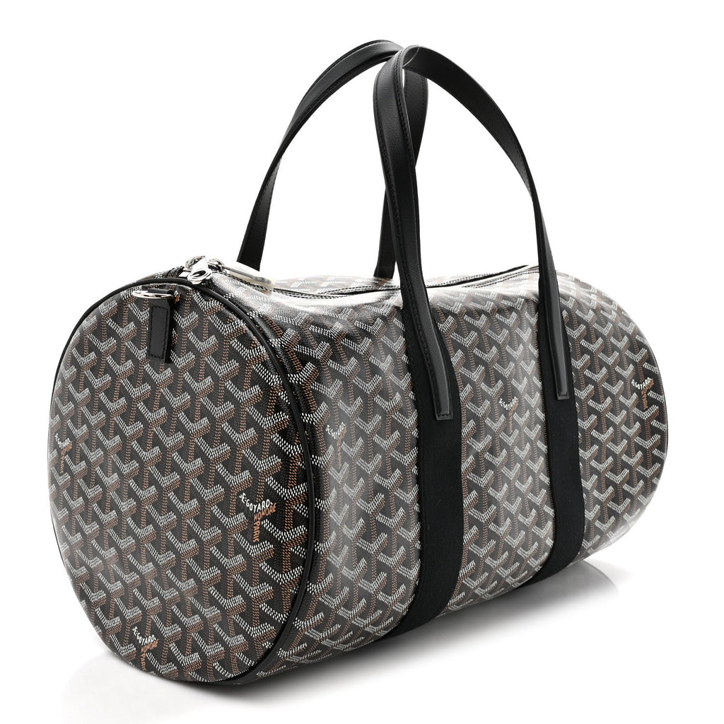 GOYARDINE BARREL 40 SPORTS BAG BLACK