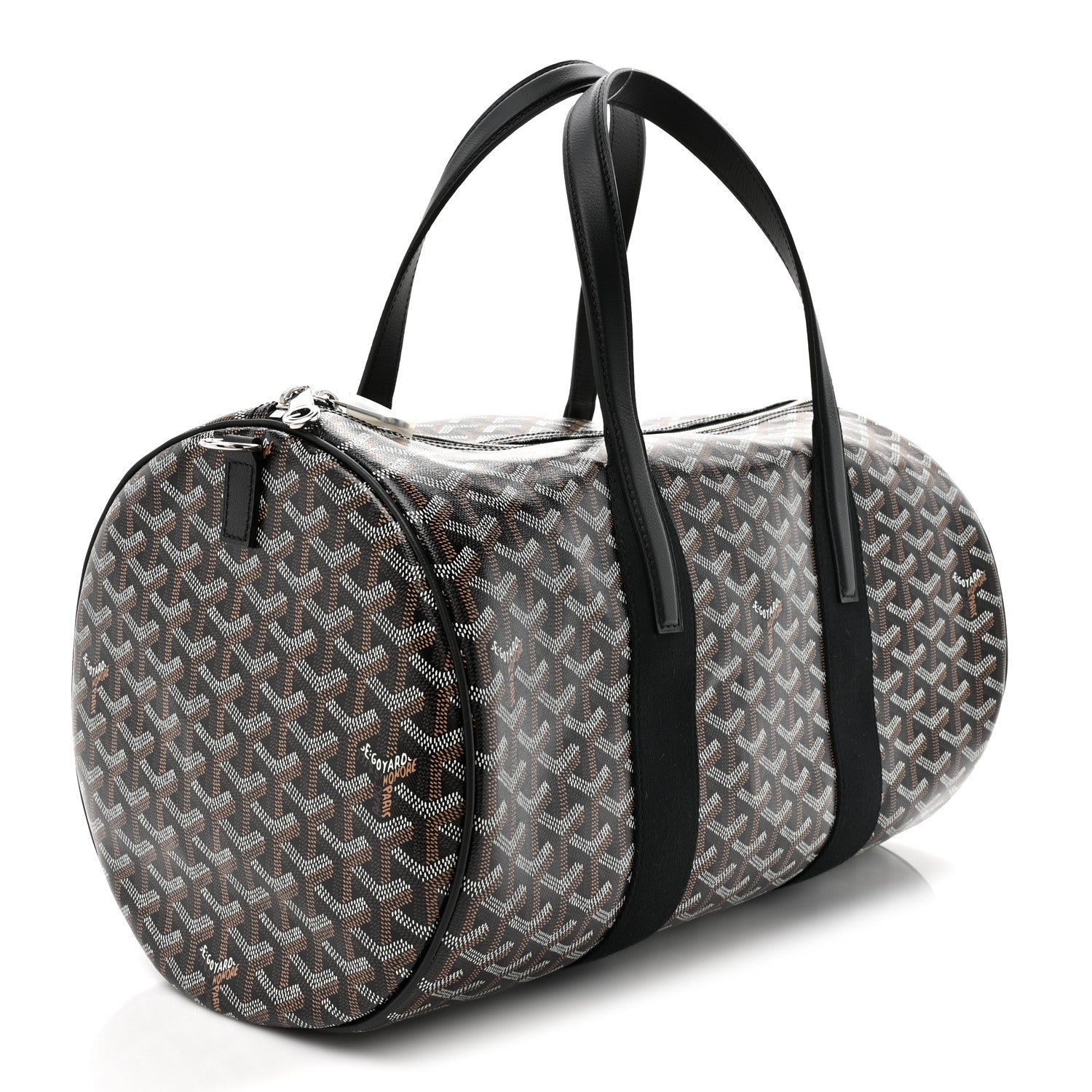 GOYARDINE BARREL 40 SPORTS BAG BLACK