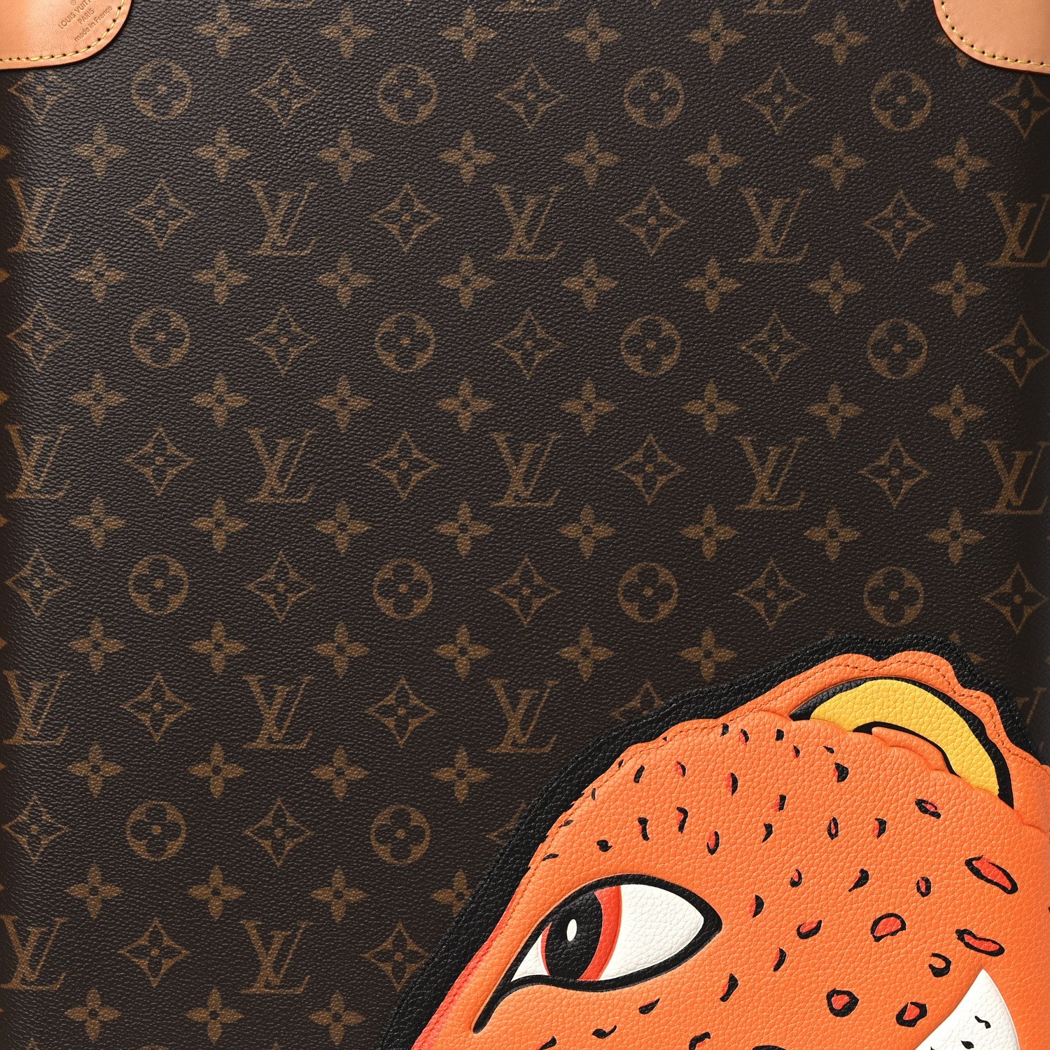LV X SUN YITIAN MONOGRAM LEOPARD HORIZON 55