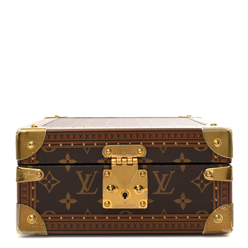 MONOGRAM JEWELRY BOX RED