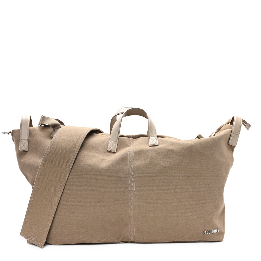 Canvas Le Sac A Linge Duffle Bag Beige
