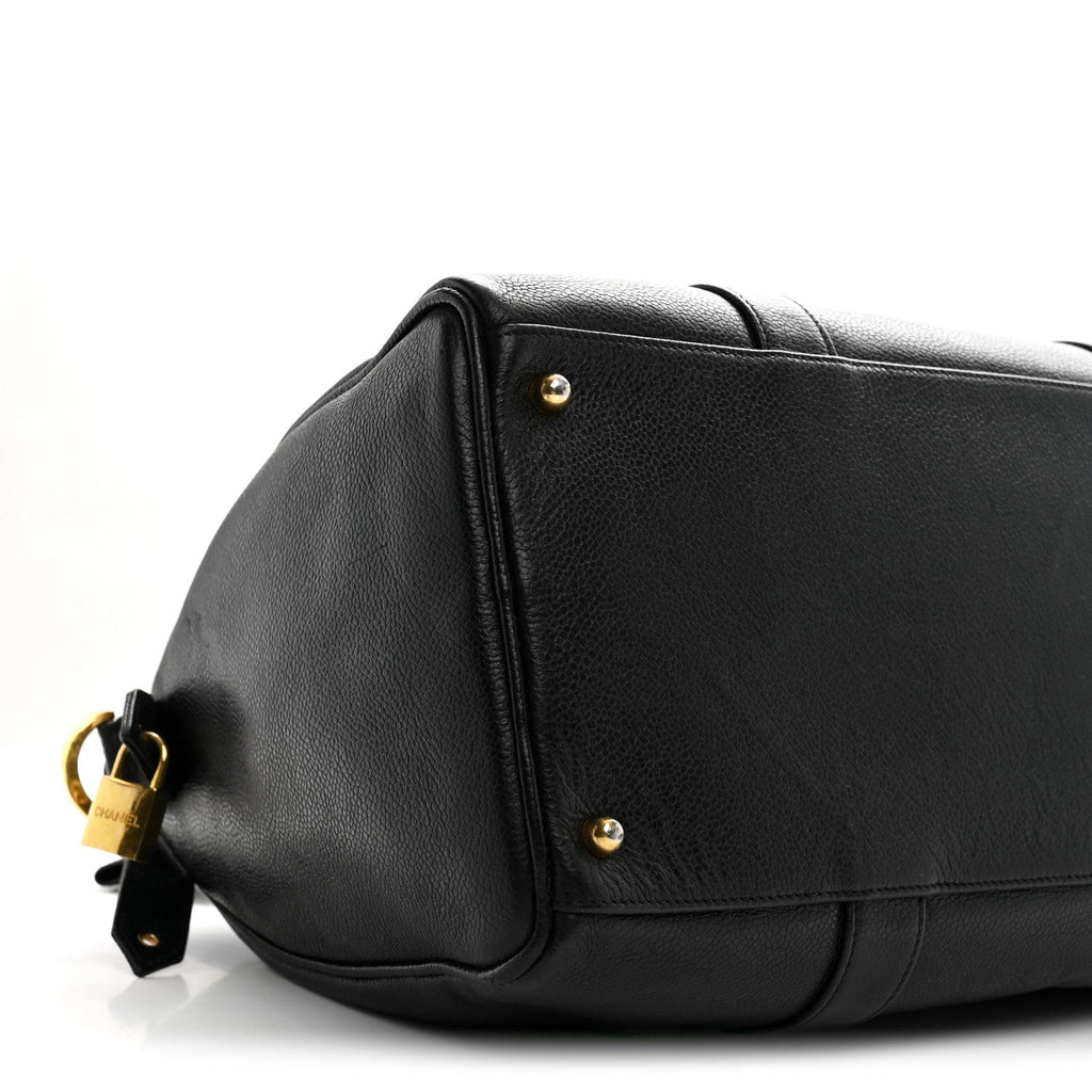 CAVIAR TIMELESS CC DUFFEL BAG BLACK