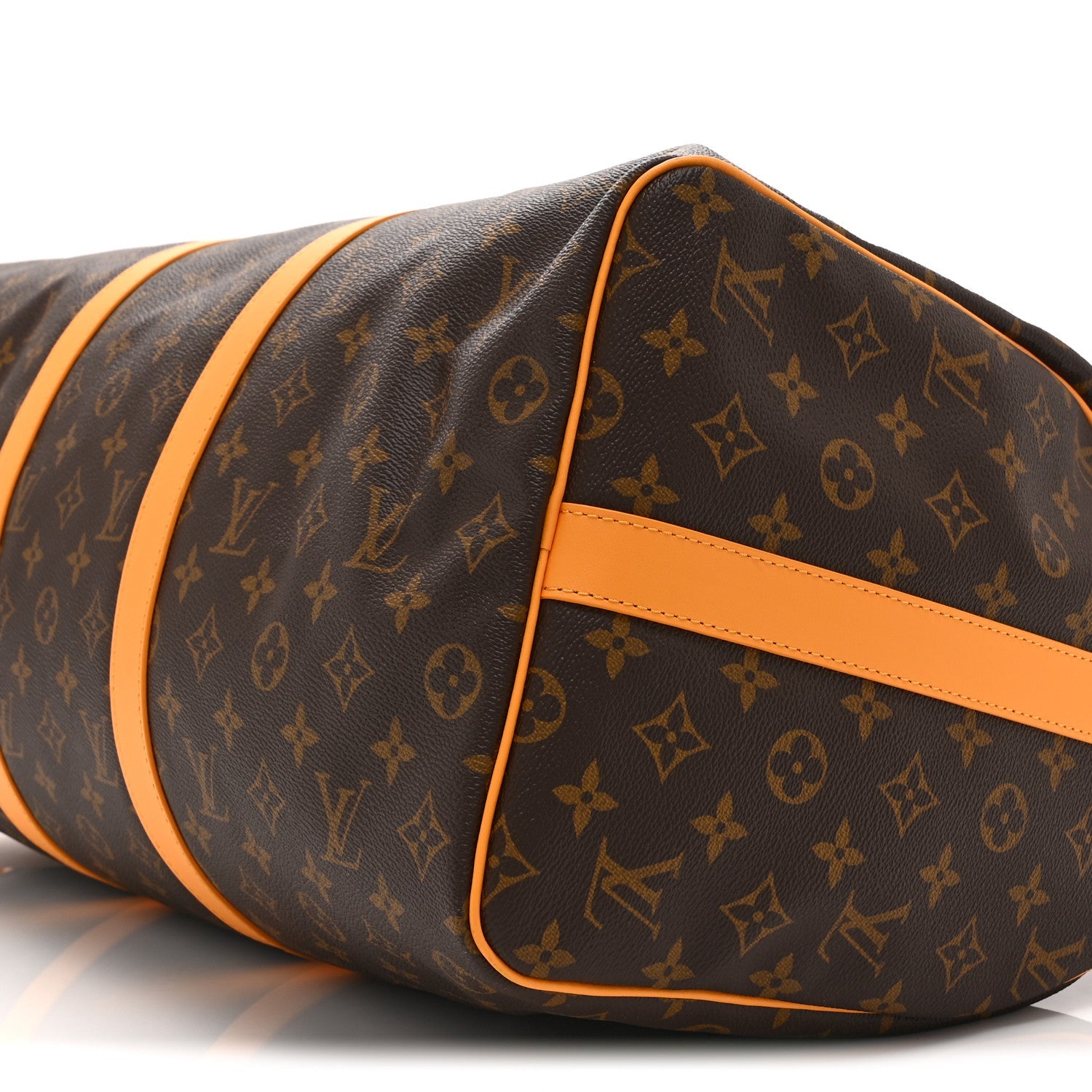 MONOGRAM MACASSAR KEEPALL BANDOULIERE 50 SAFRAN YELLOW