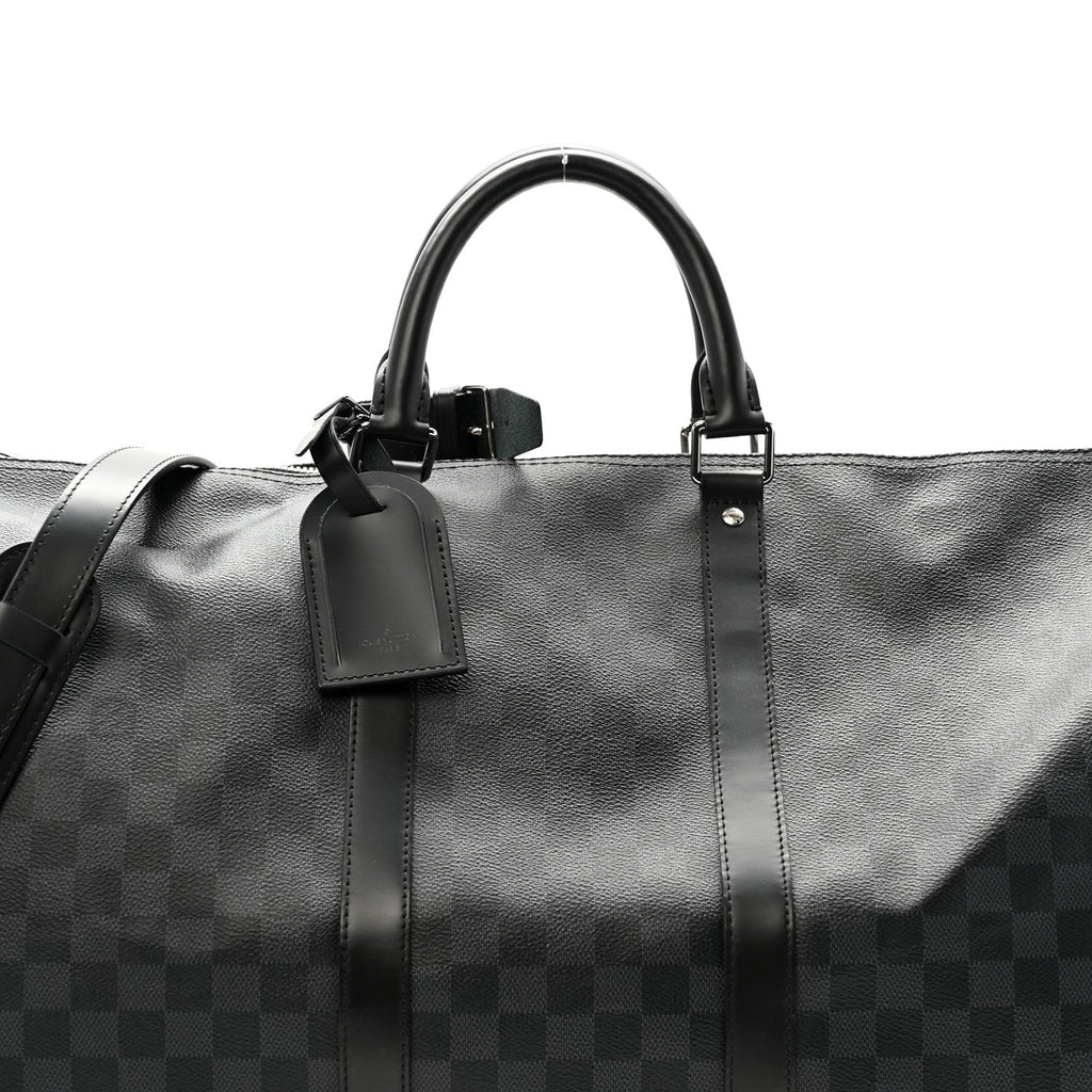 Damier Graphite Keepall Bandouliere 55