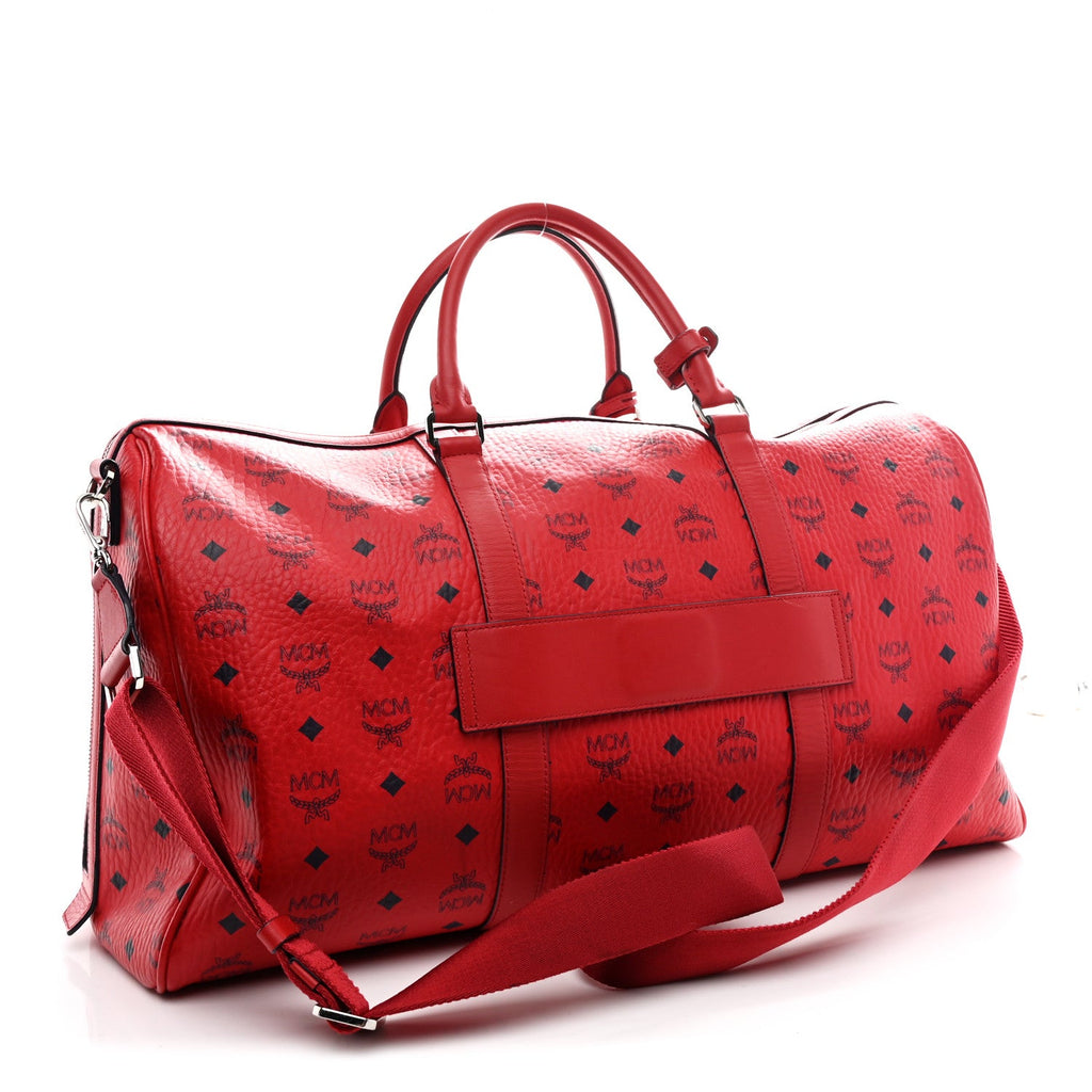 Visetos Large Traveler Weekender Bag Red