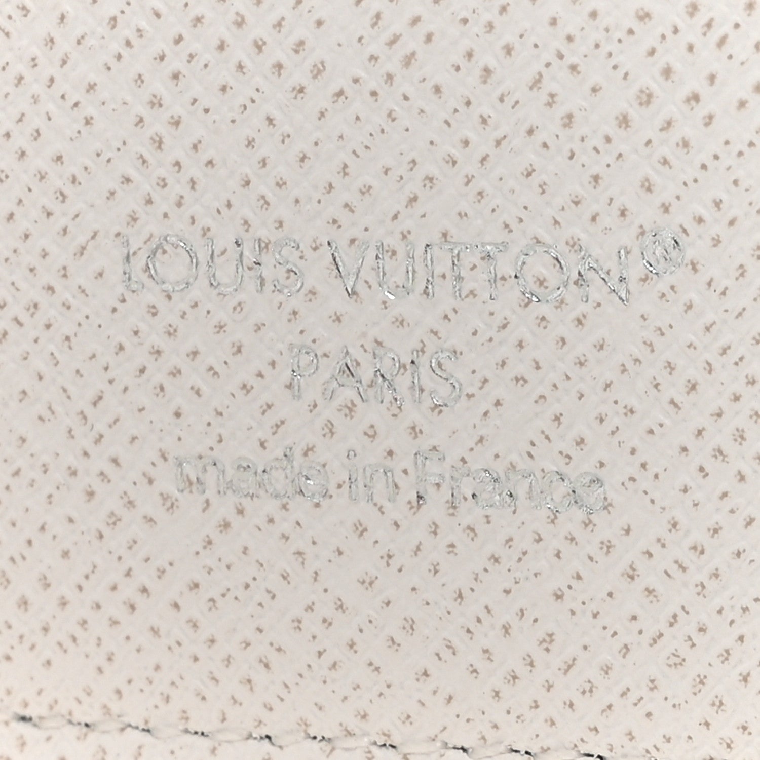 MONOGRAM SPORTS PASSPORT COVER SKI WHITE
