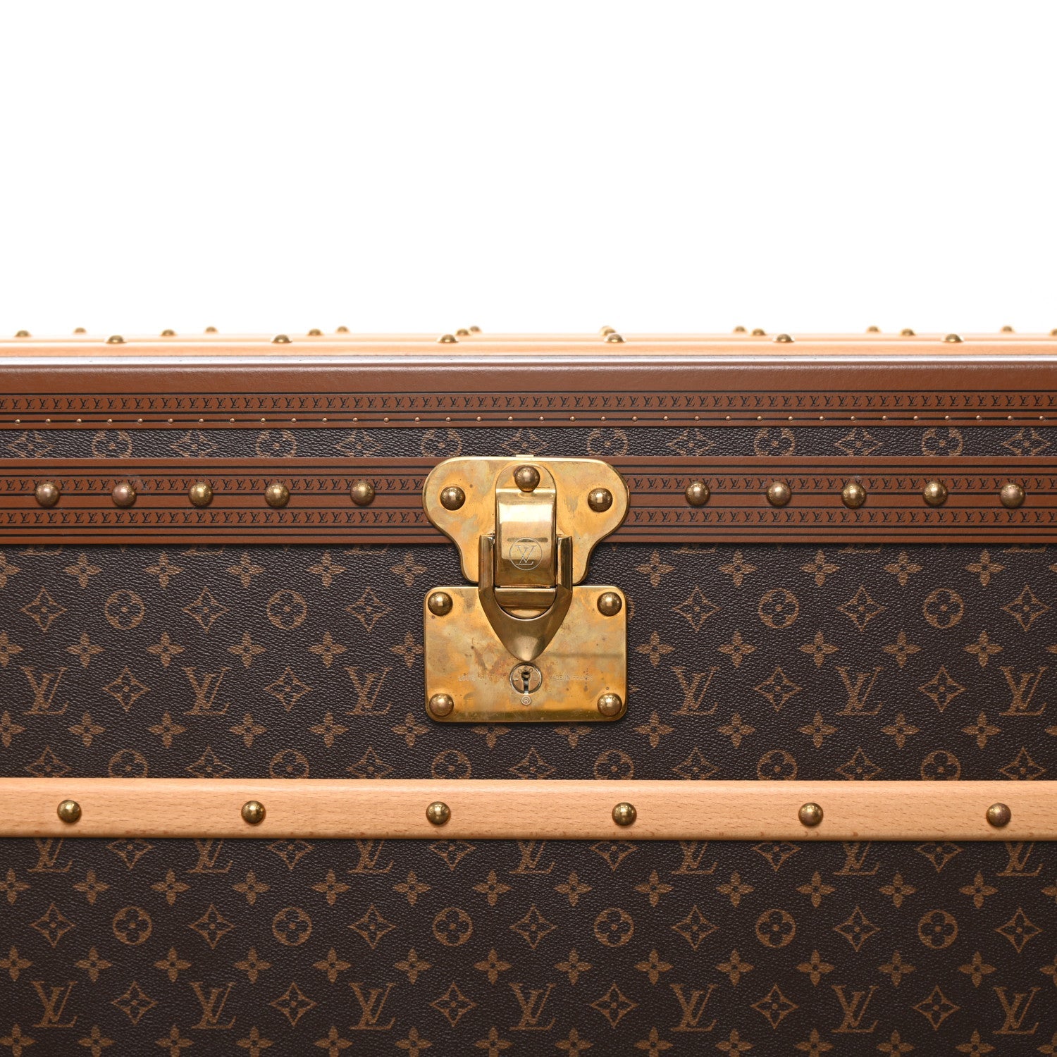 Monogram Malle Courrier Lozine Trunk 110