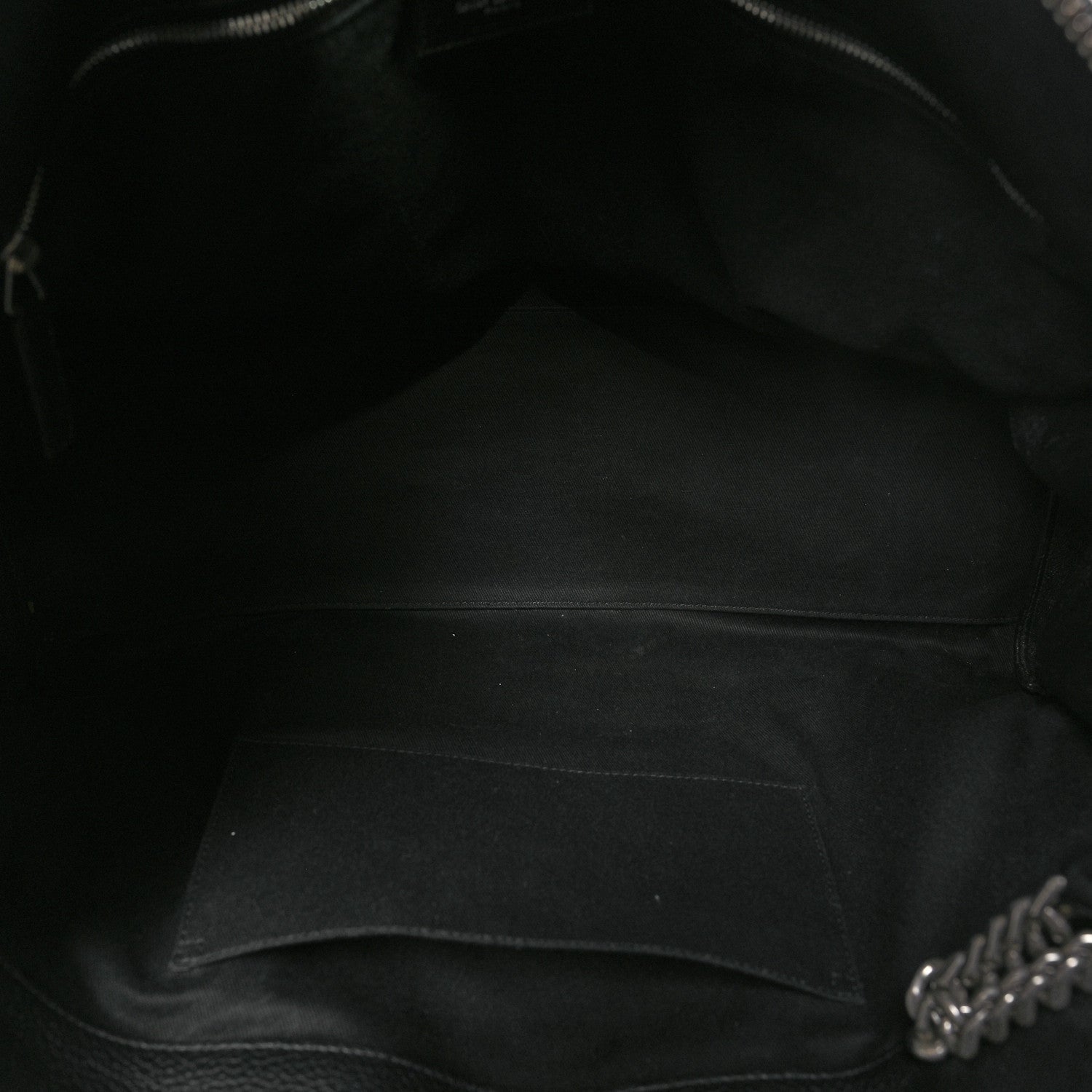 GRAINED CALFSKIN MEDIUM SOUPLE SAC DE JOUR DUFFLE BLACK
