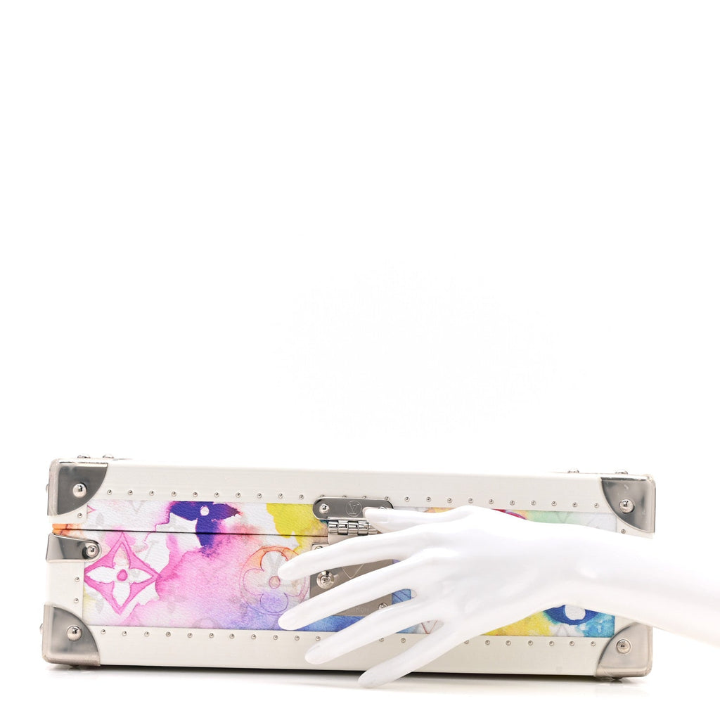 Monogram Watercolor Coffret 8 Watch Case Multicolor