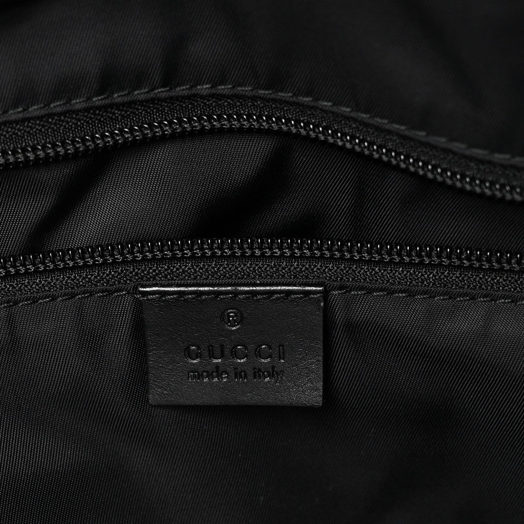 GG SUPREME MONOGRAM MEDIUM CARRY-ON DUFFLE BAG BLACK GREY