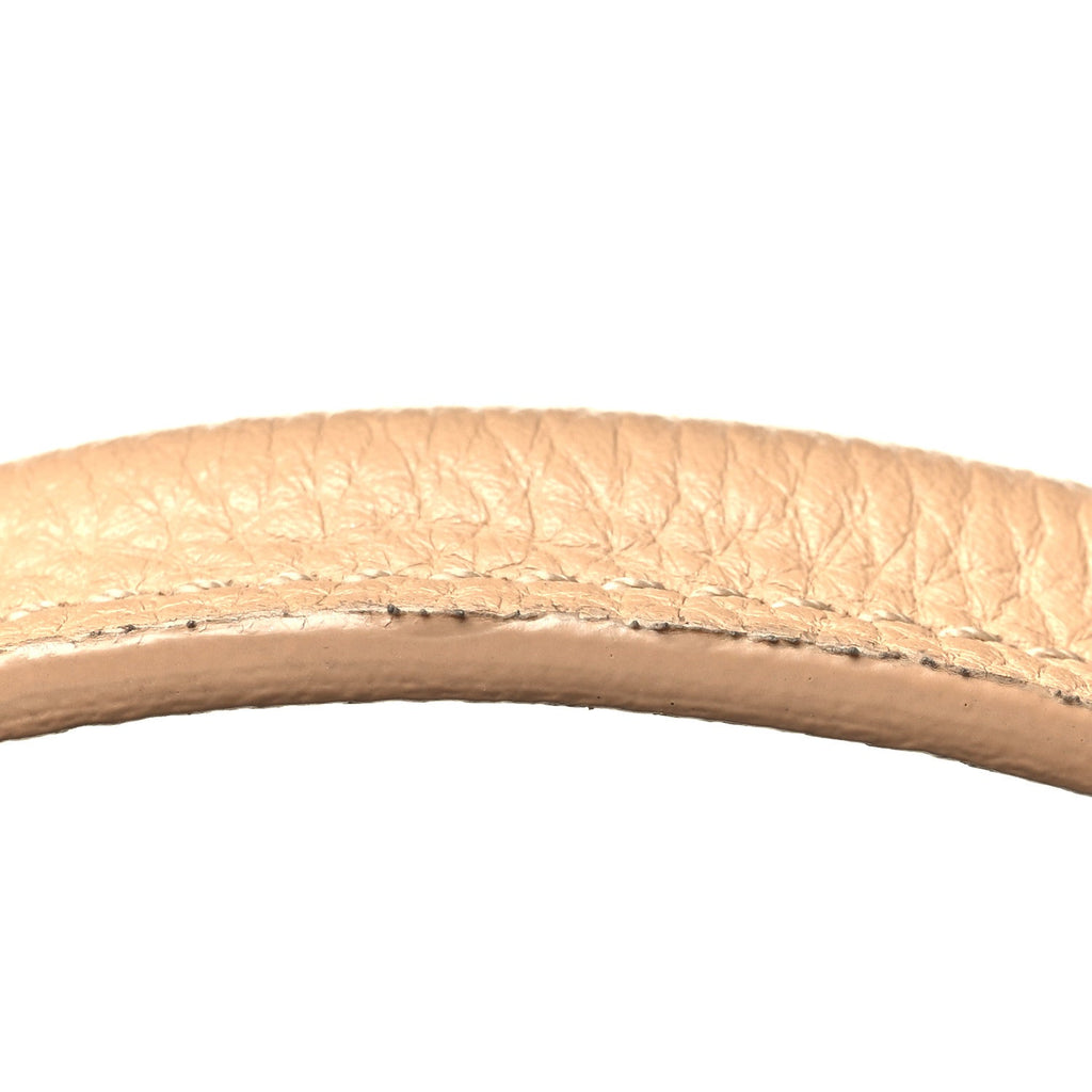 MATTE GRAINED CALFSKIN SOFT MARGAUX 17 LIGHT CAMEL