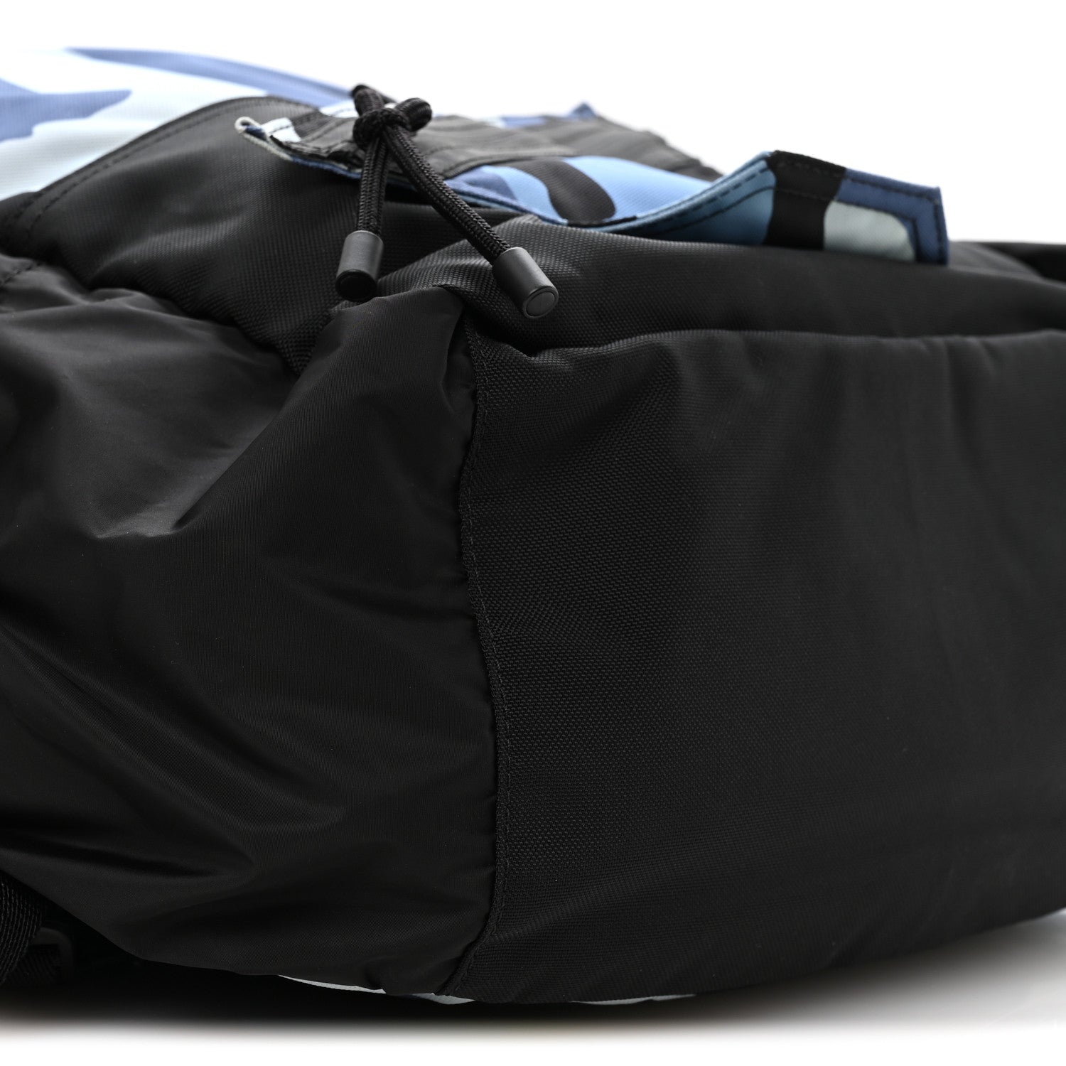 NYLON CAMOUFLAGE BACKPACK BLUE
