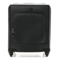 GG SUPREME MONOGRAM GRAN TURISMO SUITCASE BLACK GREY