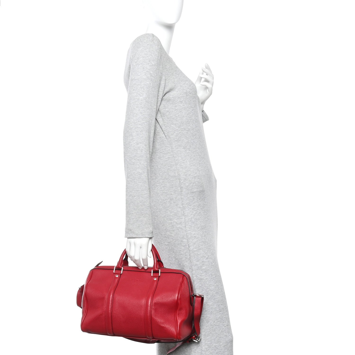 CALFSKIN SC BAG PM CHERRY
