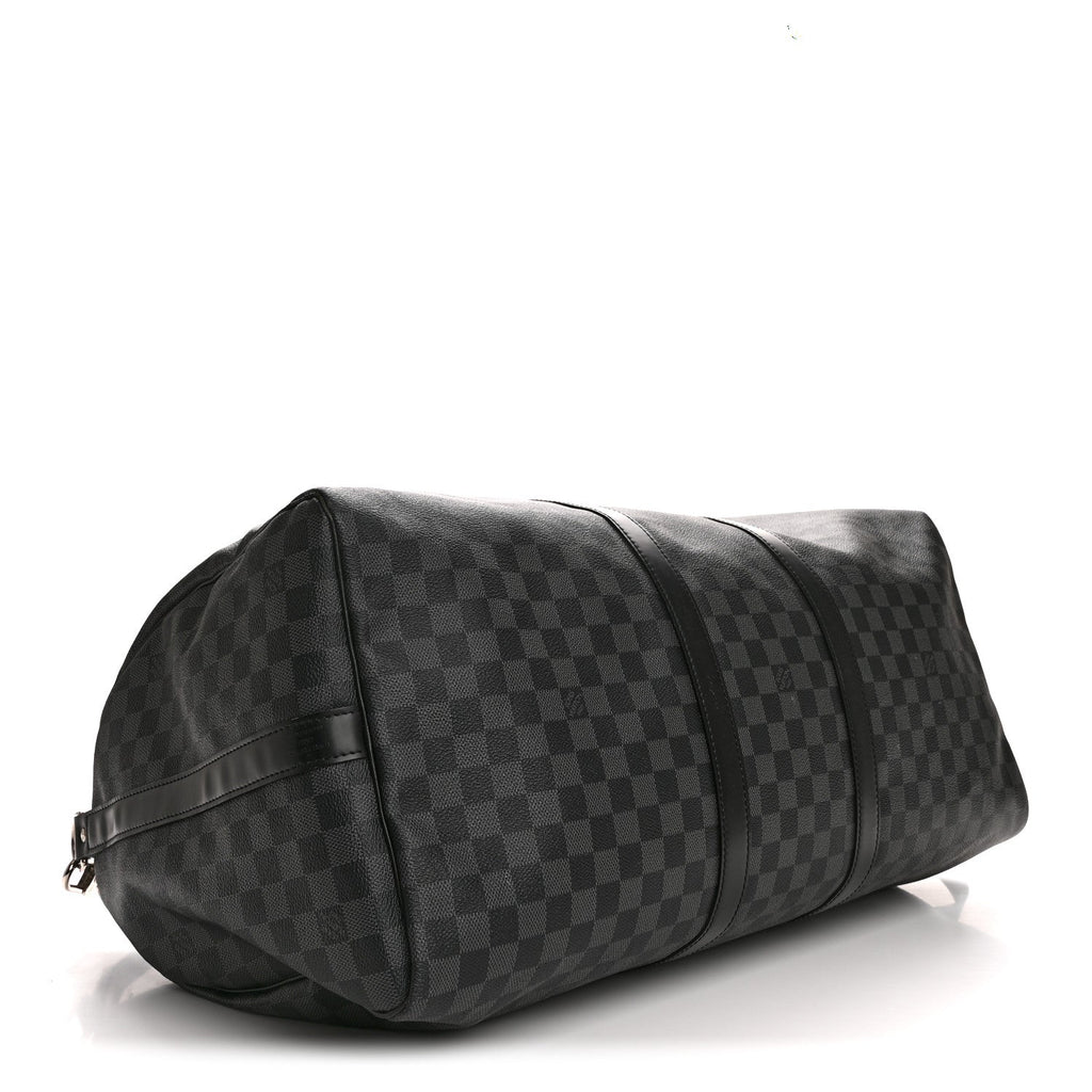 Damier Graphite Keepall Bandouliere 55