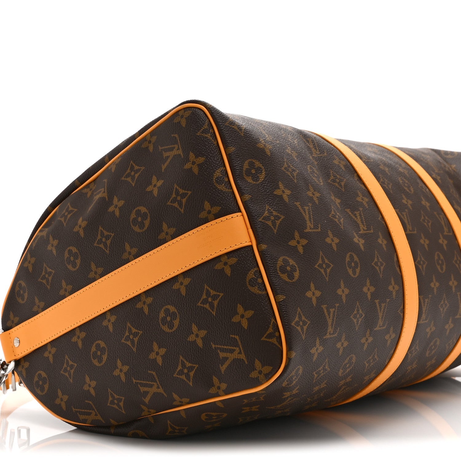 MONOGRAM MACASSAR KEEPALL BANDOULIERE 50 SAFRAN YELLOW