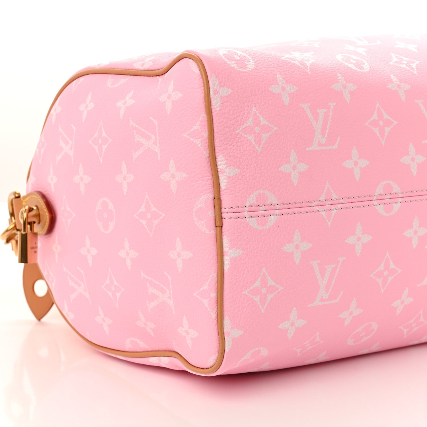 Calfskin Monogram Speedy P9 Bandouliere 30 Candy
