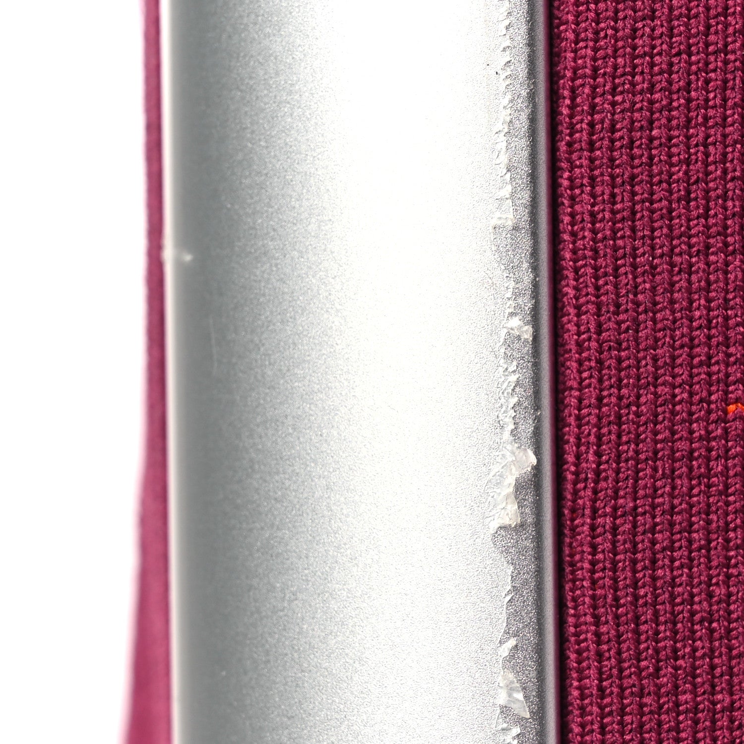 KNIT MONOGRAM HORIZON SOFT 55 SUITCASE FUCHSIA