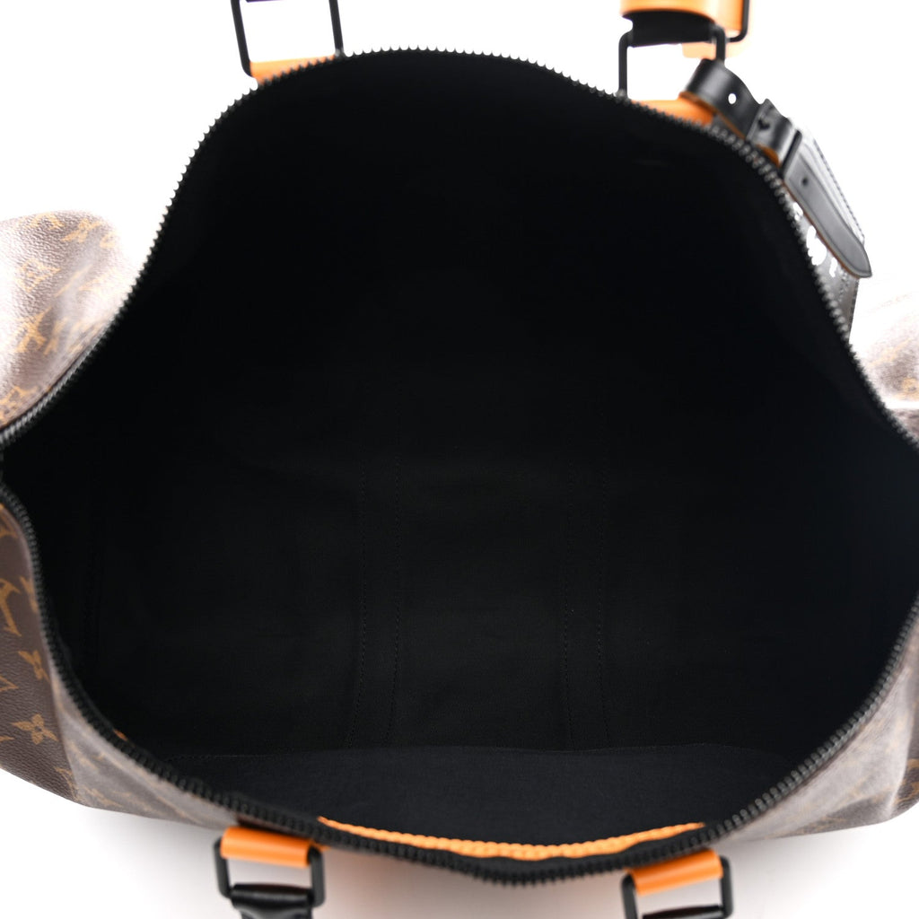 Monogram Macassar Keepall Bandouliere 45 Radiant Sun