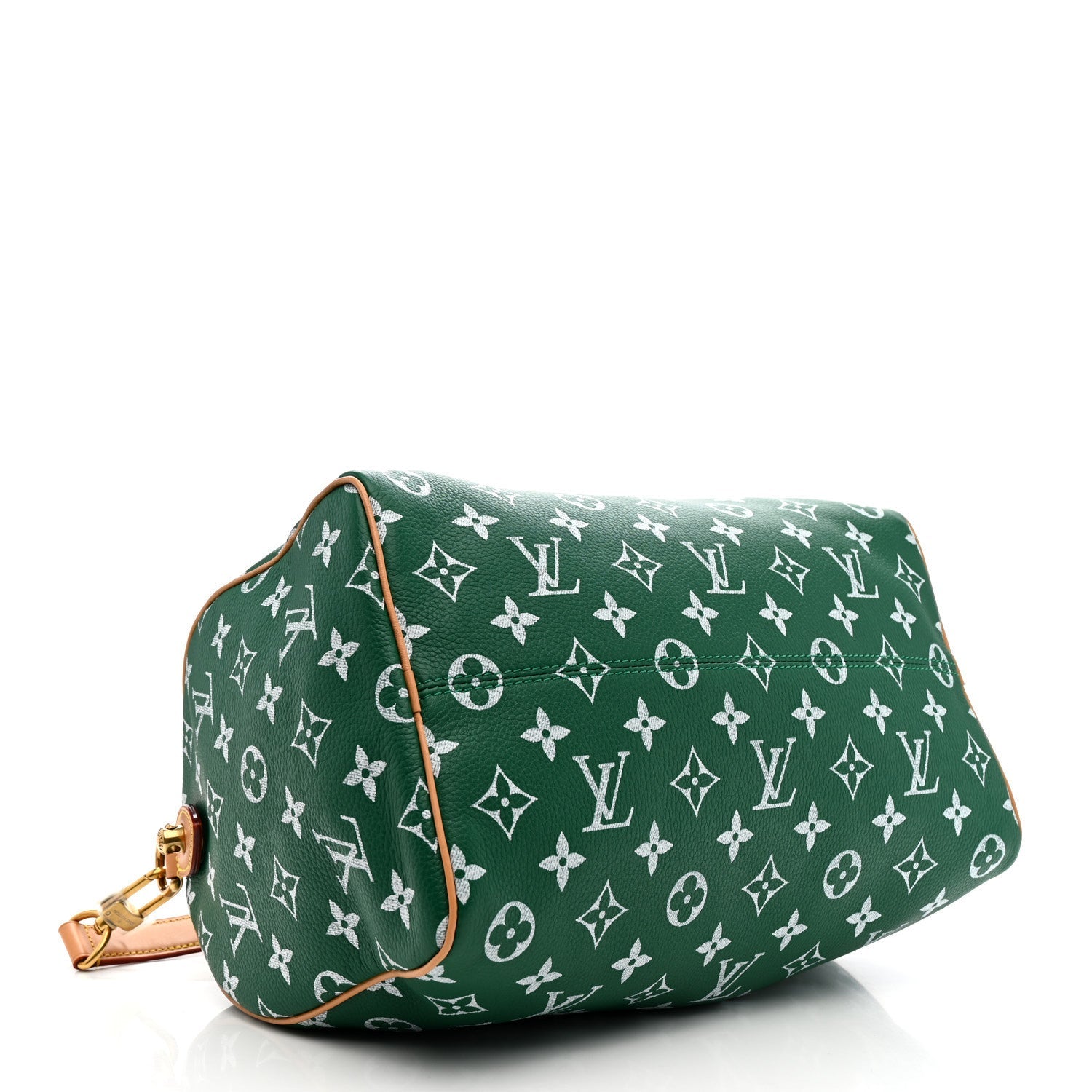Calfskin Monogram Speedy P9 Bandouliere 30 Green