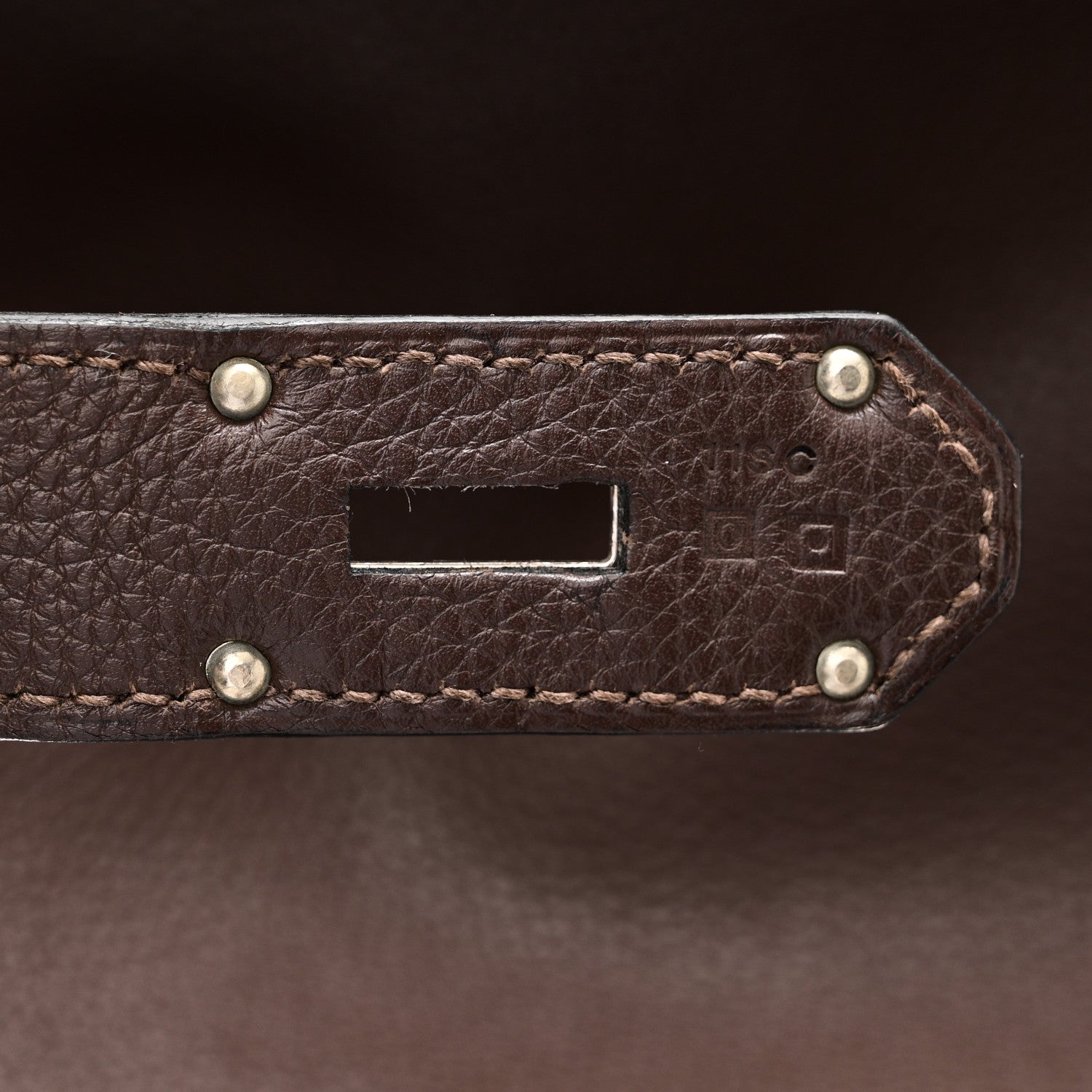 Togo HAC Travel Birkin 50 Chocolate