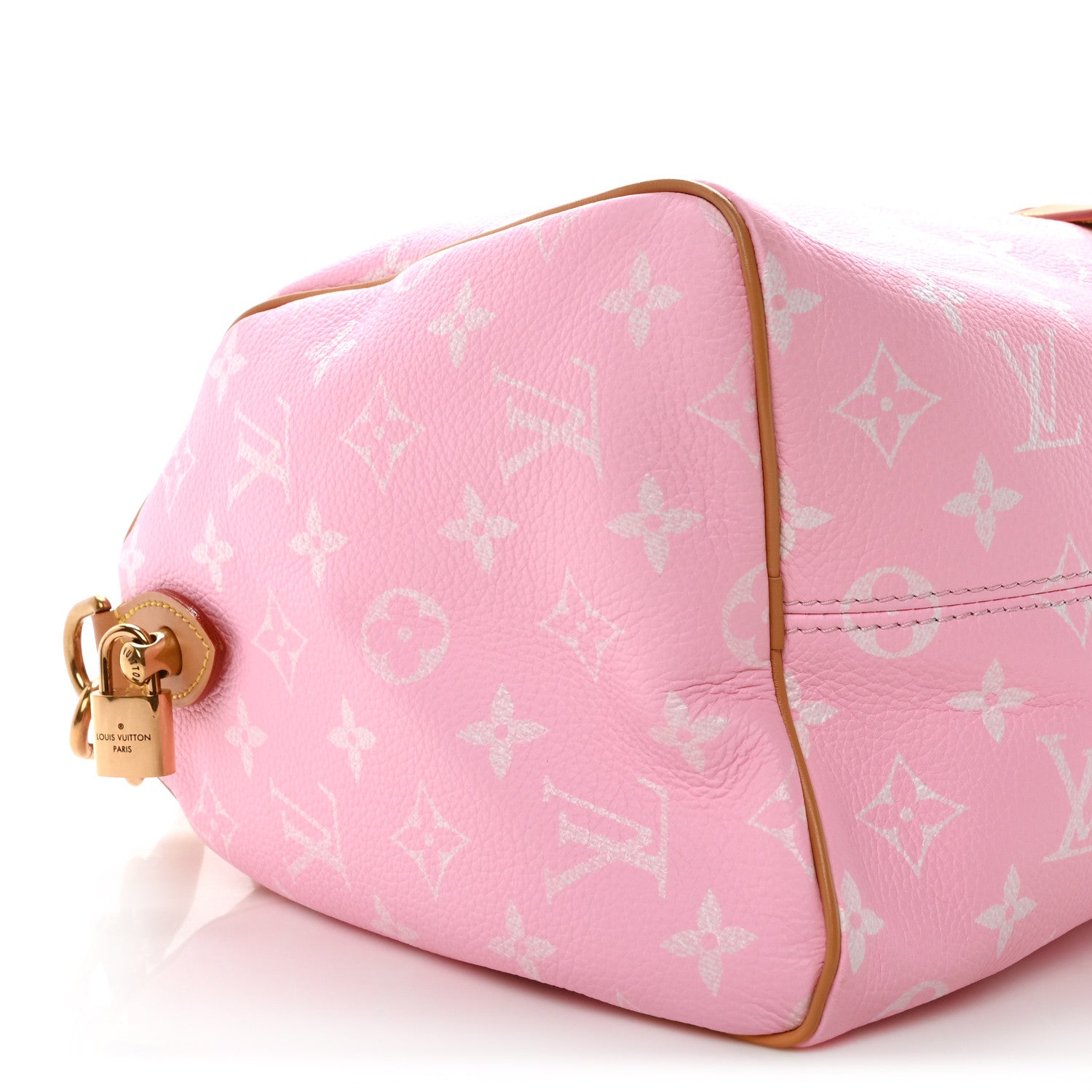 Calfskin Monogram Speedy P9 Bandouliere 30 Candy
