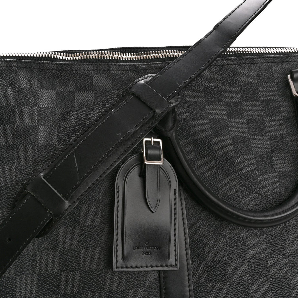 Damier Graphite Keepall Bandouliere 55