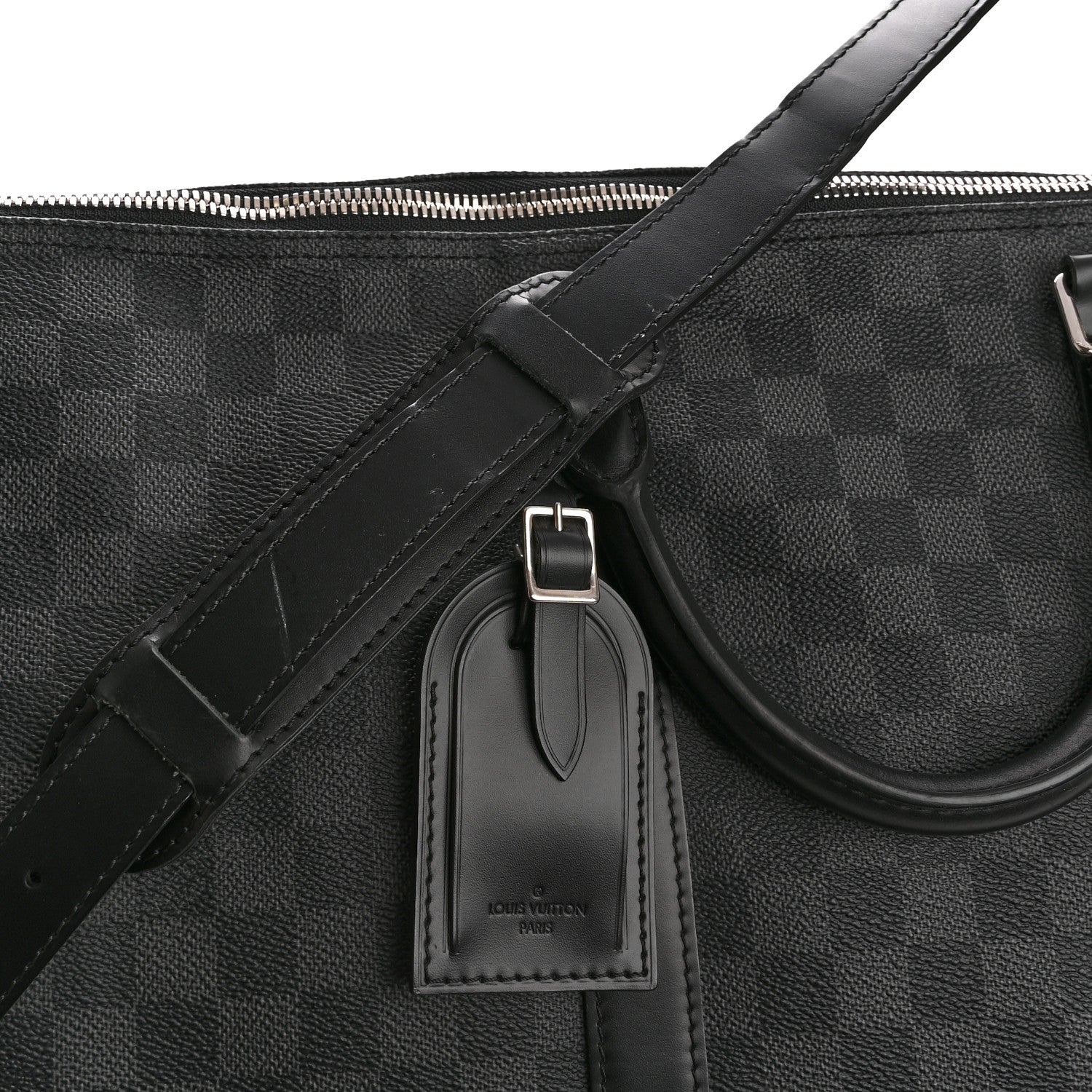 Damier Graphite Keepall Bandouliere 55