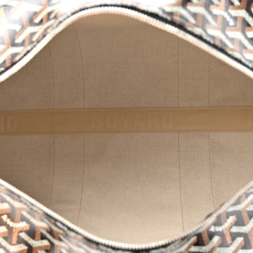 GOYARDINE BARREL 40 SPORTS BAG BLACK